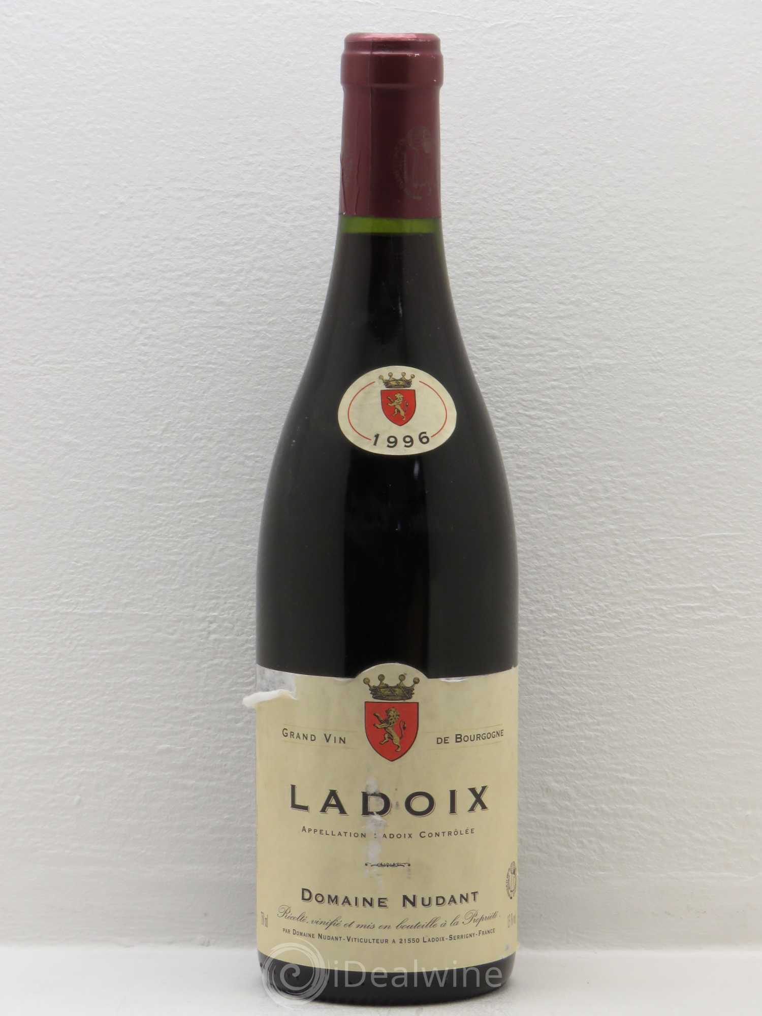 Divers Ladoix Domaine Nudant (sans prix de réserve) 1996 - Posten von 1 Flasche - 0