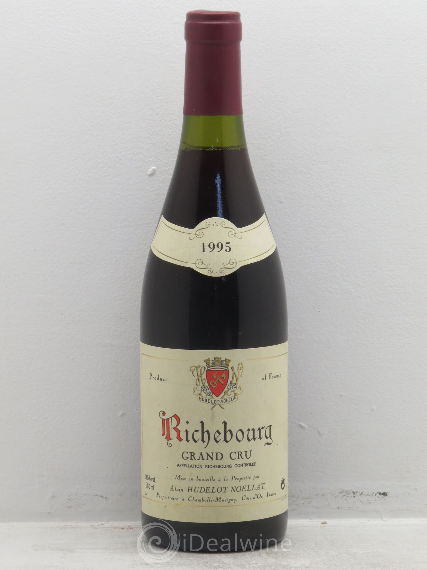 Richebourg Grand Cru Hudelot-Noëllat 1995 - Lot de 1 bouteille - 0