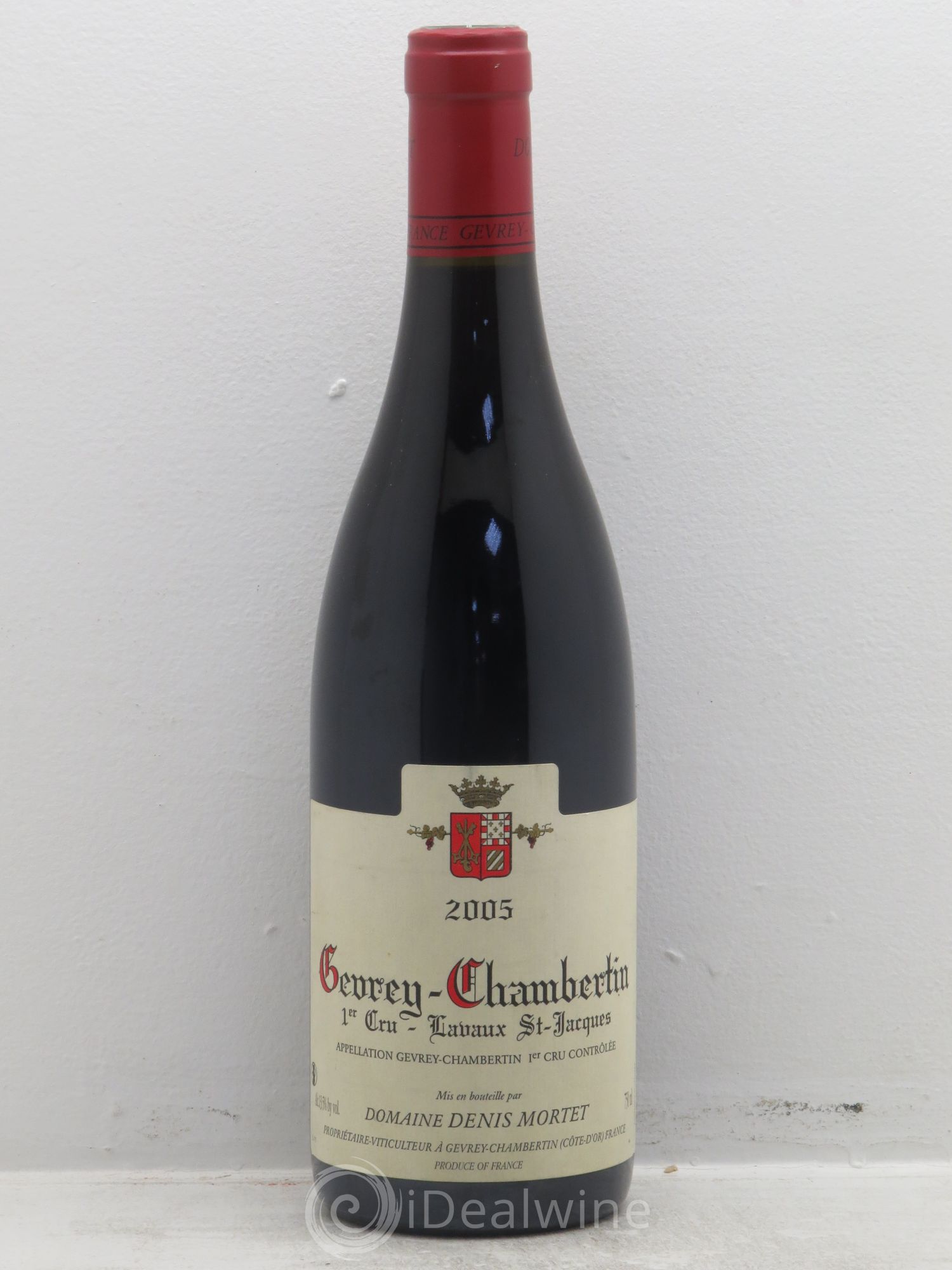 Gevrey-Chambertin 1er Cru Lavaux Saint Jacques Denis Mortet (Domaine) 2005 - Lot de 1 bouteille - 0