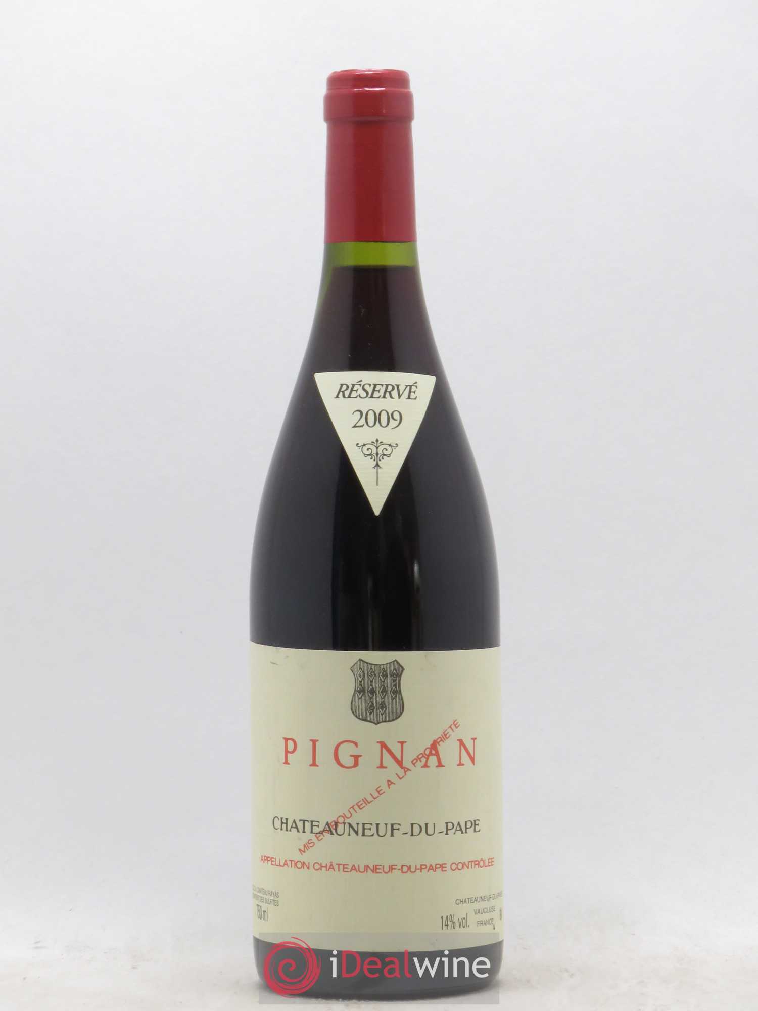 Châteauneuf-du-Pape Pignan Emmanuel Reynaud 2009 - Lot de 1 bouteille - 0