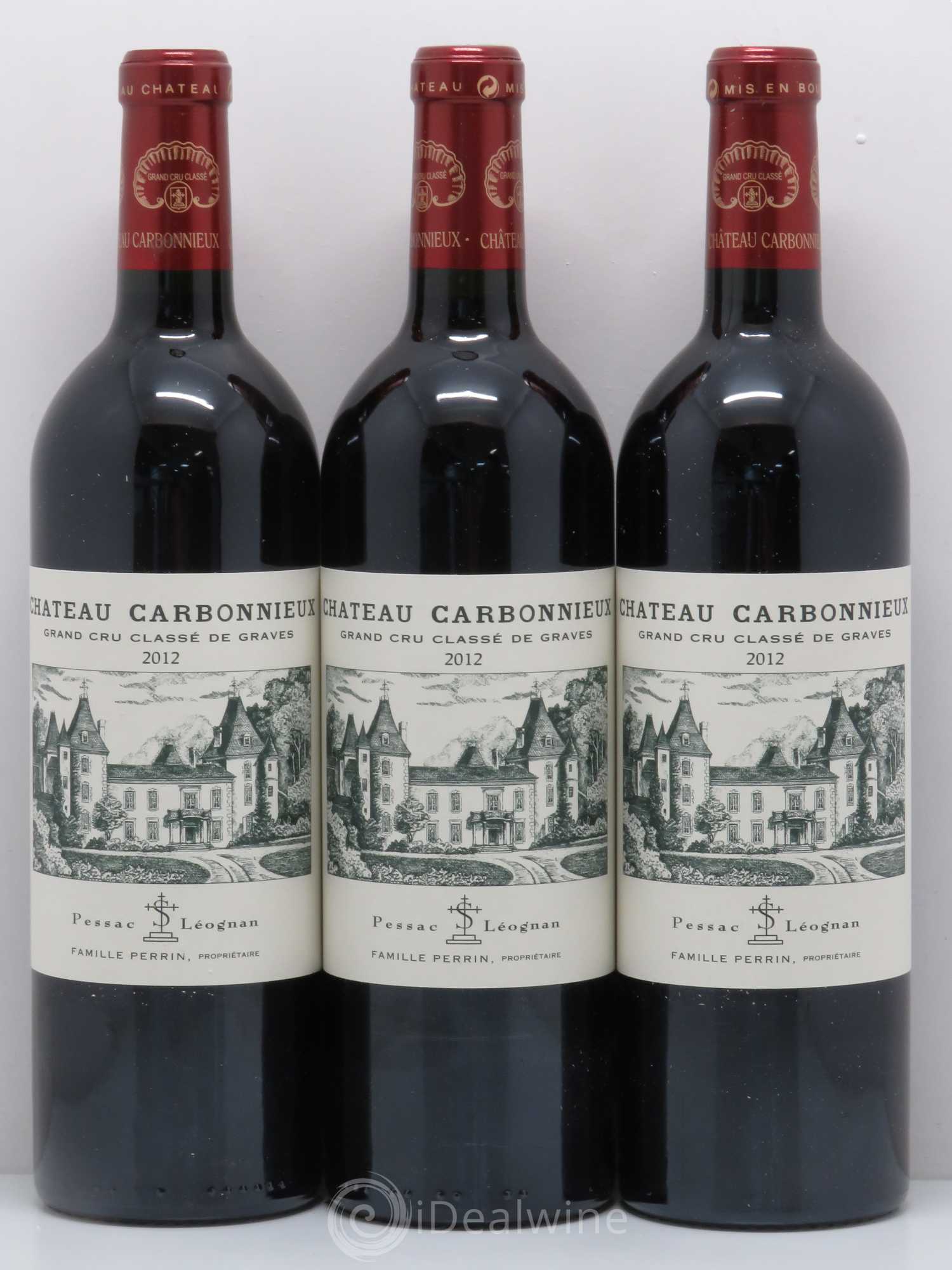 Château Carbonnieux Cru Classé de Graves 2012 - Lot de 12 bouteilles - 2