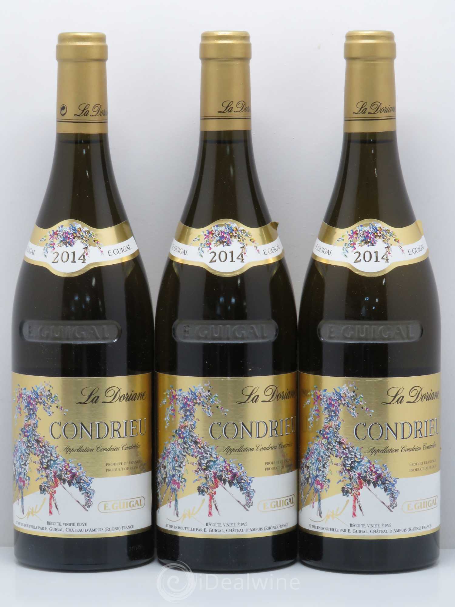Condrieu La Doriane Guigal 2014 - Lot de 3 bouteilles - 0