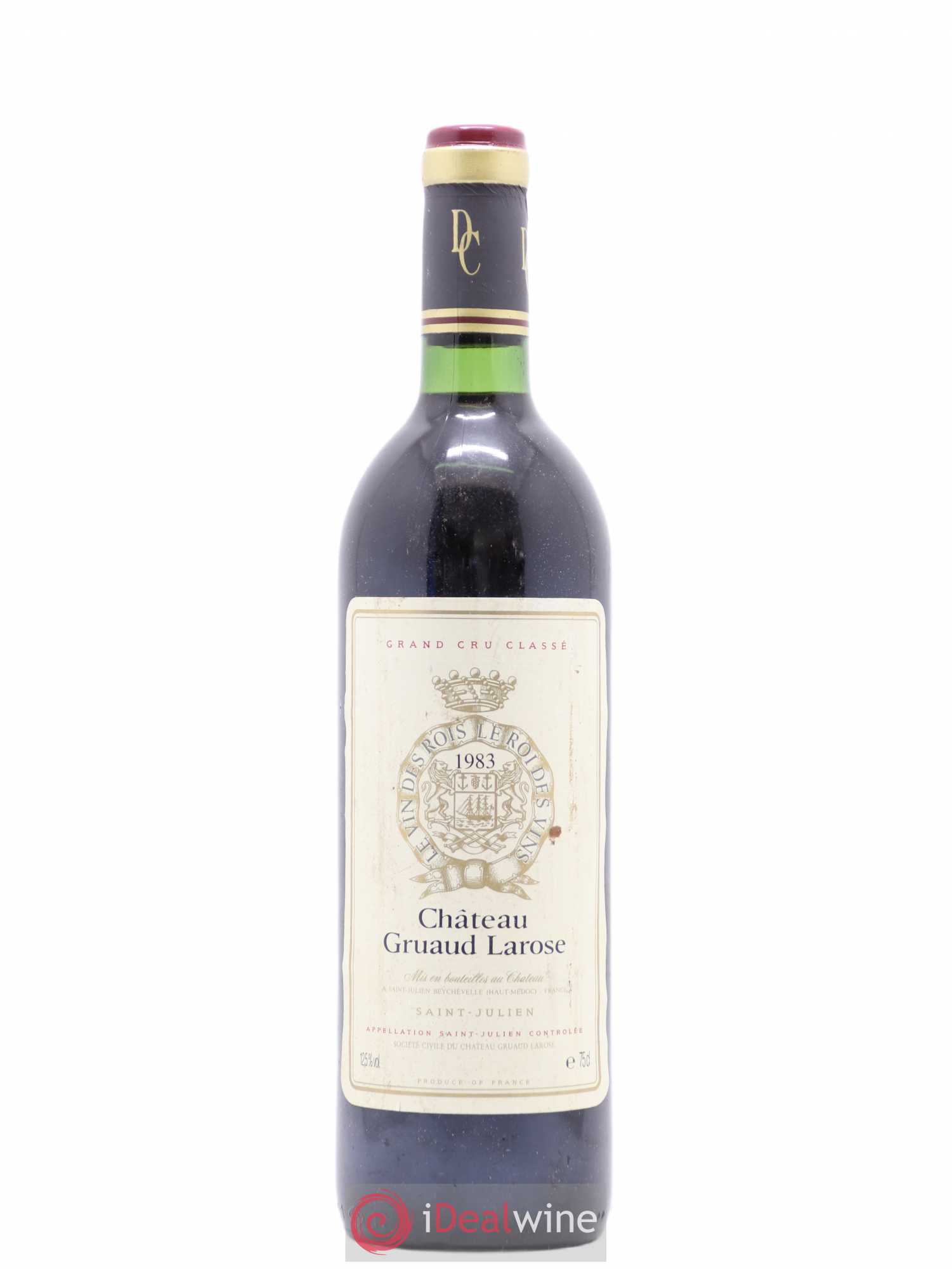 Château Gruaud Larose 2ème Grand Cru Classé 1983 - Lot de 1 bouteille - 0