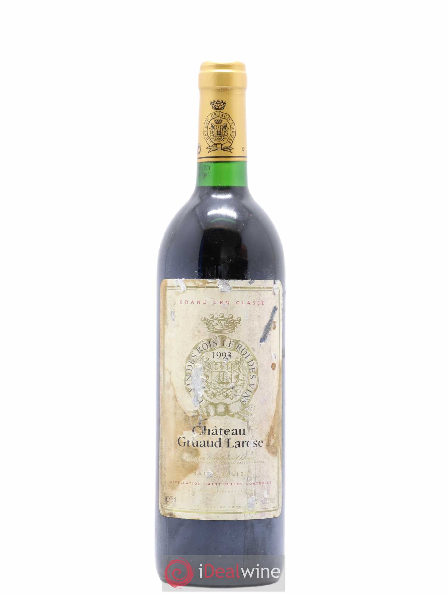 Château Gruaud Larose 2ème Grand Cru Classé 1993 - Lot de 1 bouteille - 0