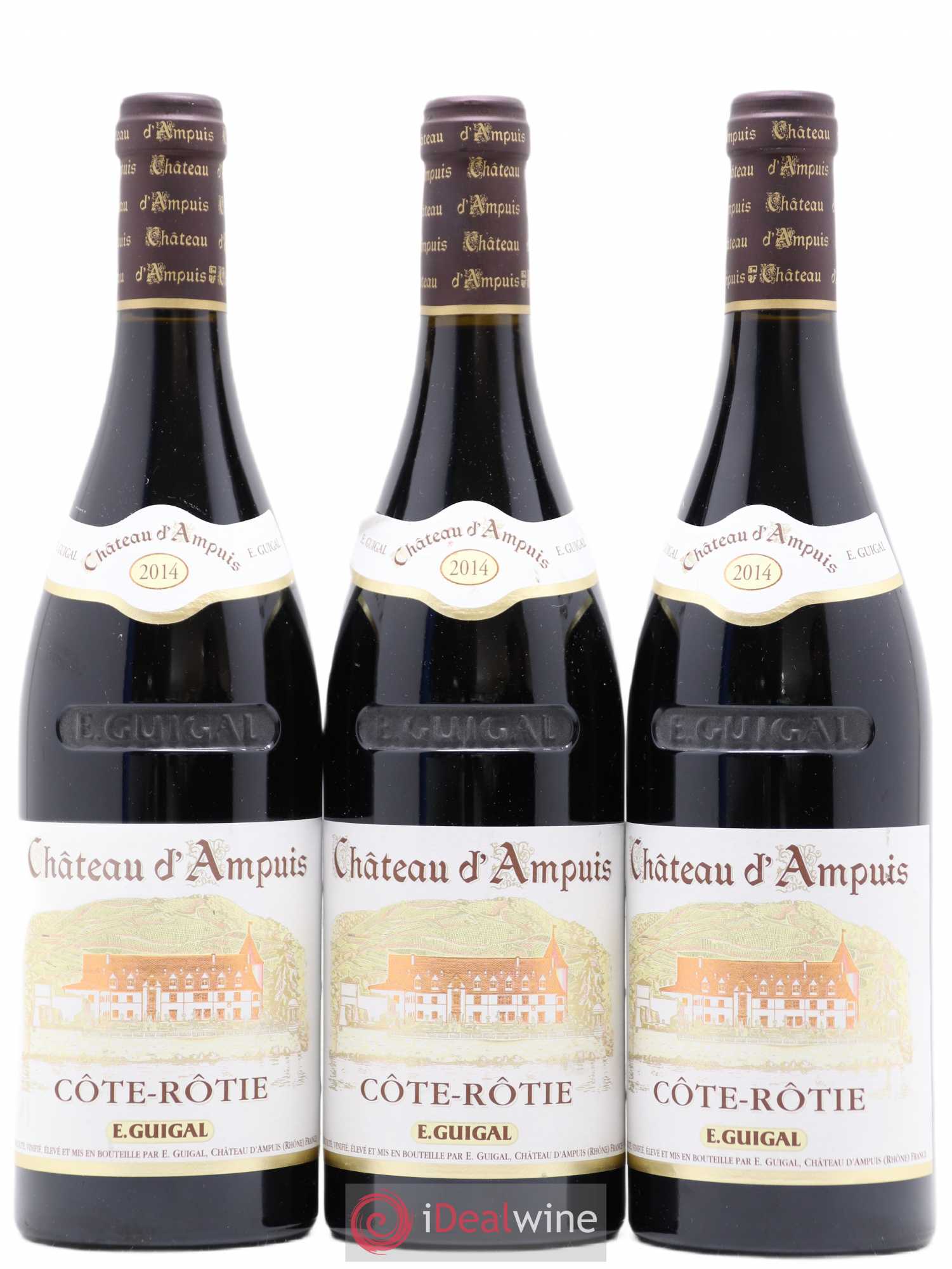 Côte-Rôtie Château d'Ampuis Guigal 2014 - Lot de 3 bouteilles - 0
