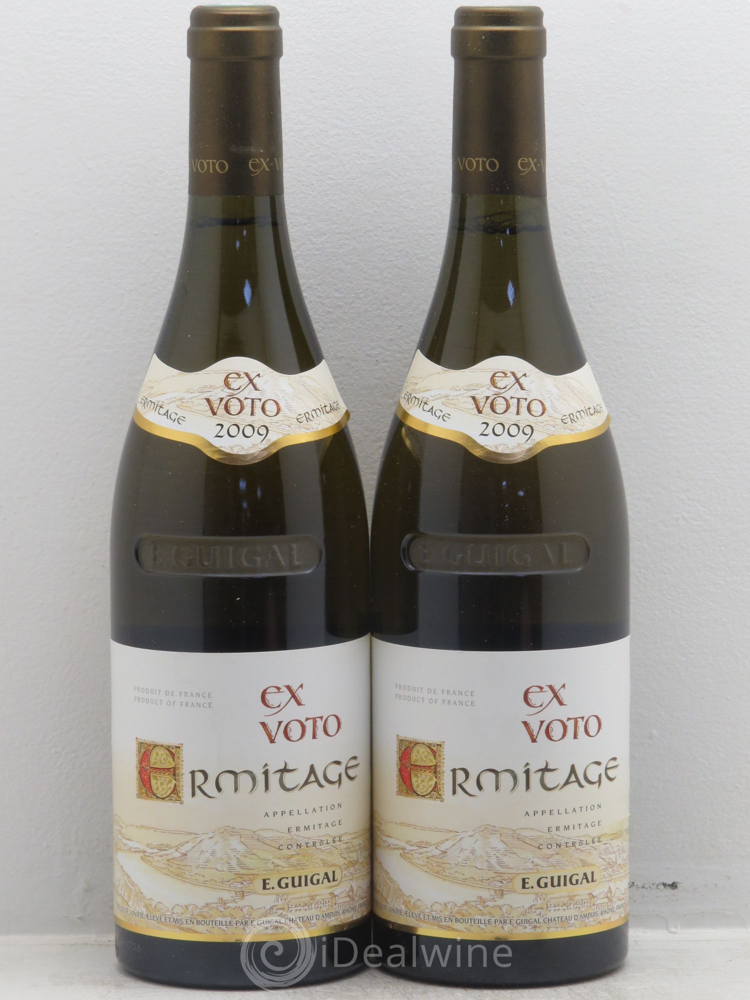 Ermitage Ex Voto Guigal 2009 - Lot de 2 bouteilles - 0