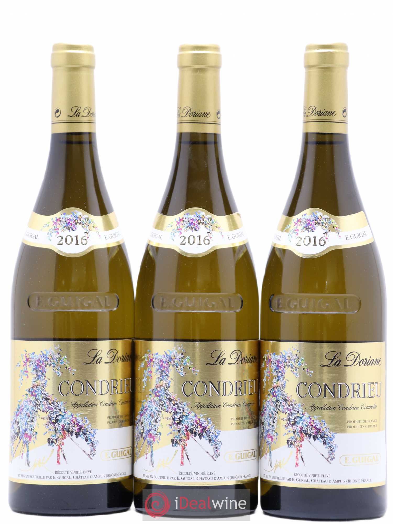 Condrieu La Doriane Guigal 2016 - Lot de 3 bouteilles - 0
