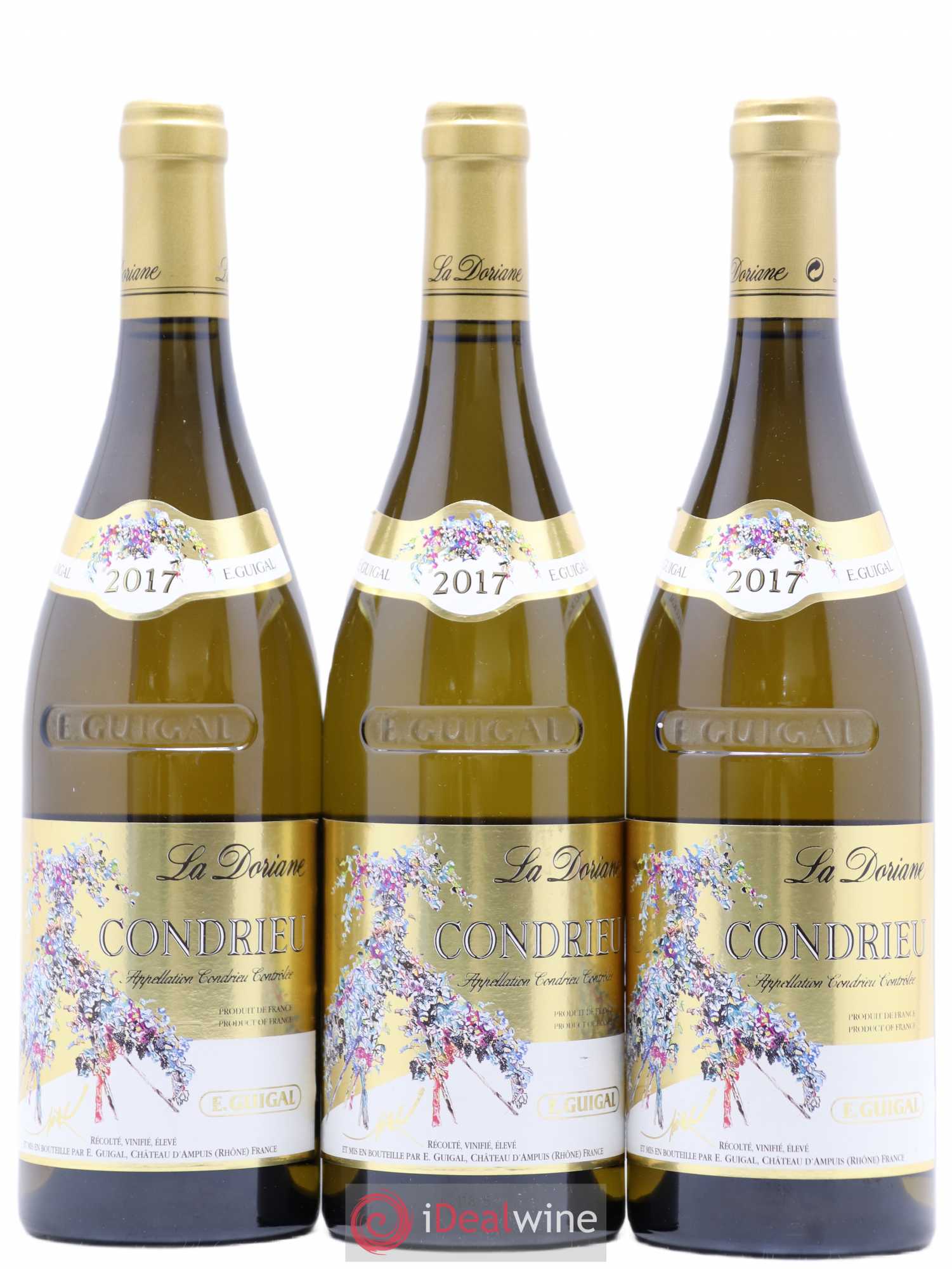Condrieu La Doriane Guigal 2017 - Lot de 3 bouteilles - 0
