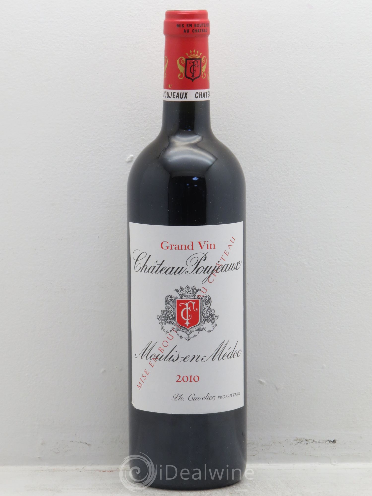 Château Poujeaux 2010 - Lot de 6 bouteilles - 0