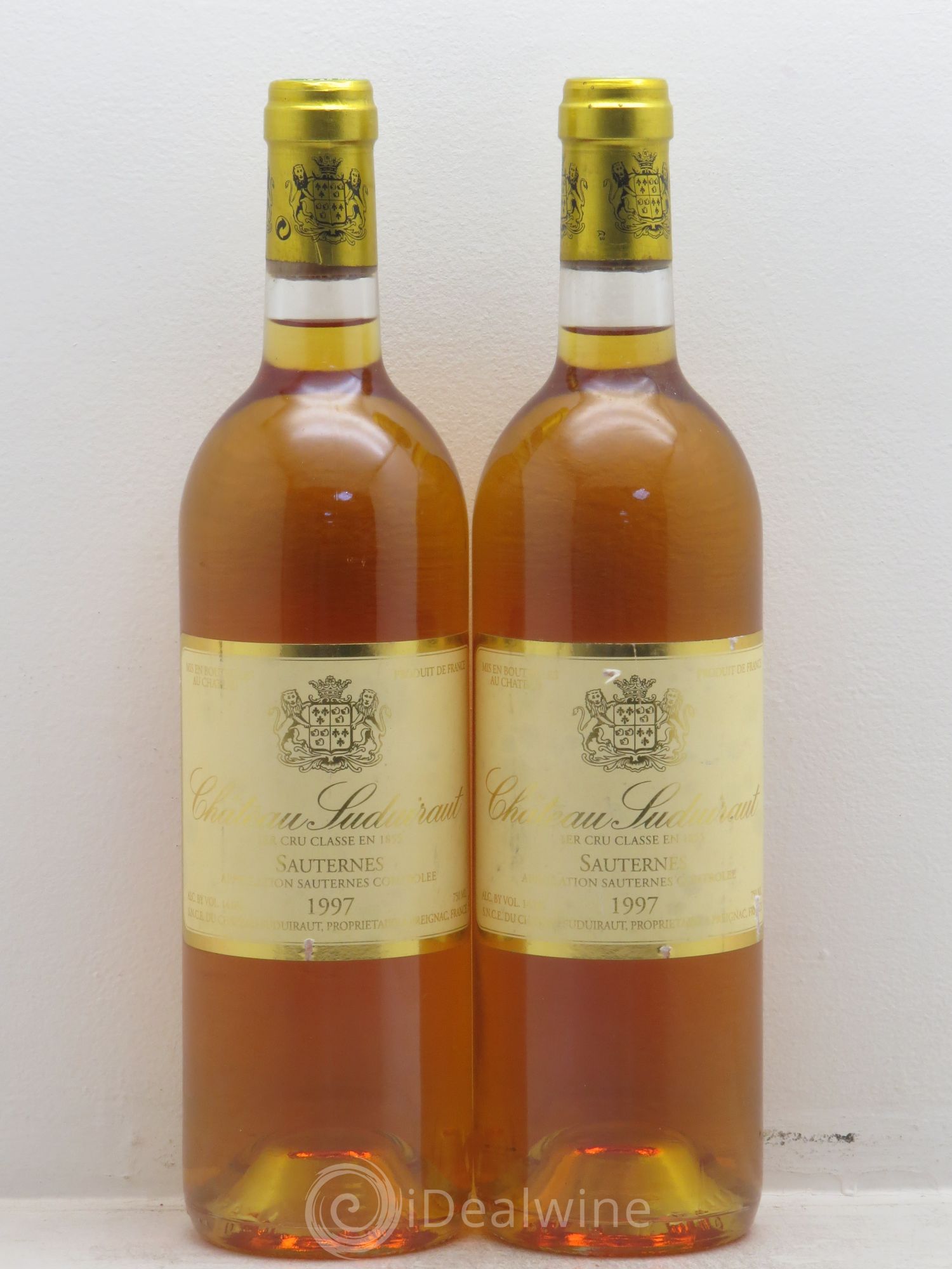 Château Suduiraut 1er Grand Cru Classé 1997 - Lotto di 2 bottiglie - 0