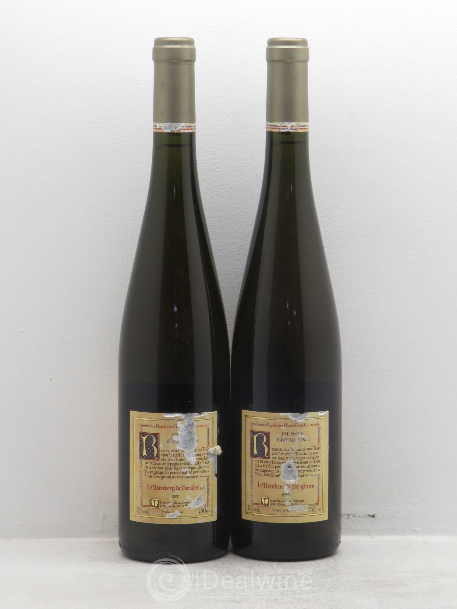 Alsace Grand Cru Altenberg de Bergheim Marcel Deiss (Domaine) 1999 - Lotto di 2 bottiglie - 1