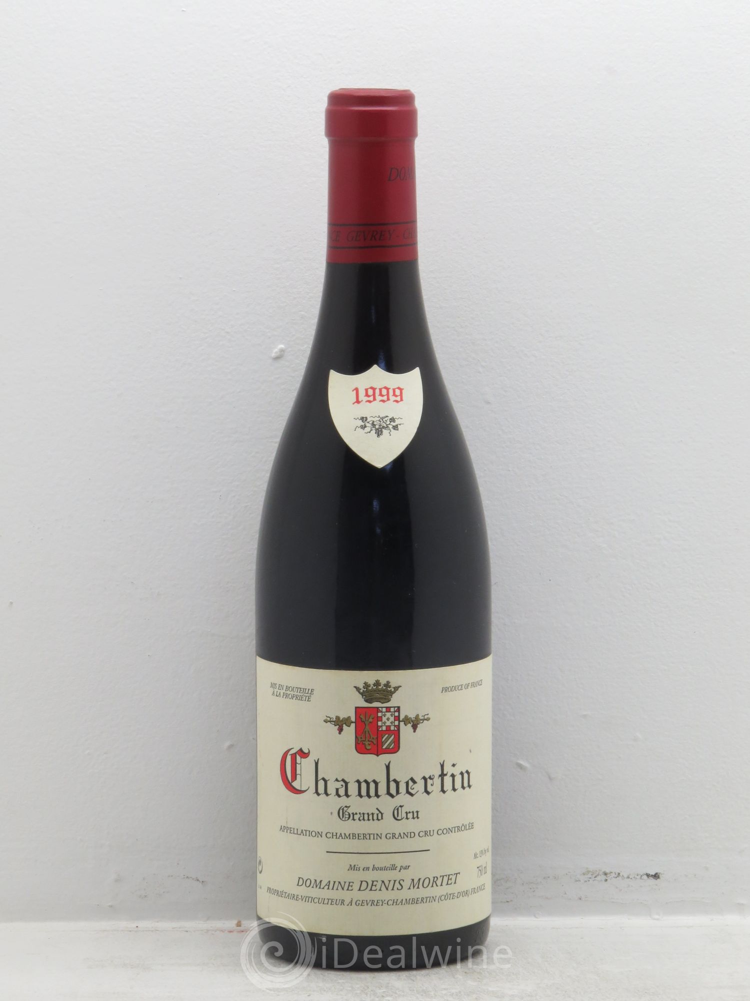 Chambertin Grand Cru Denis Mortet (Domaine) 1999 - Lot de 1 bouteille - 0