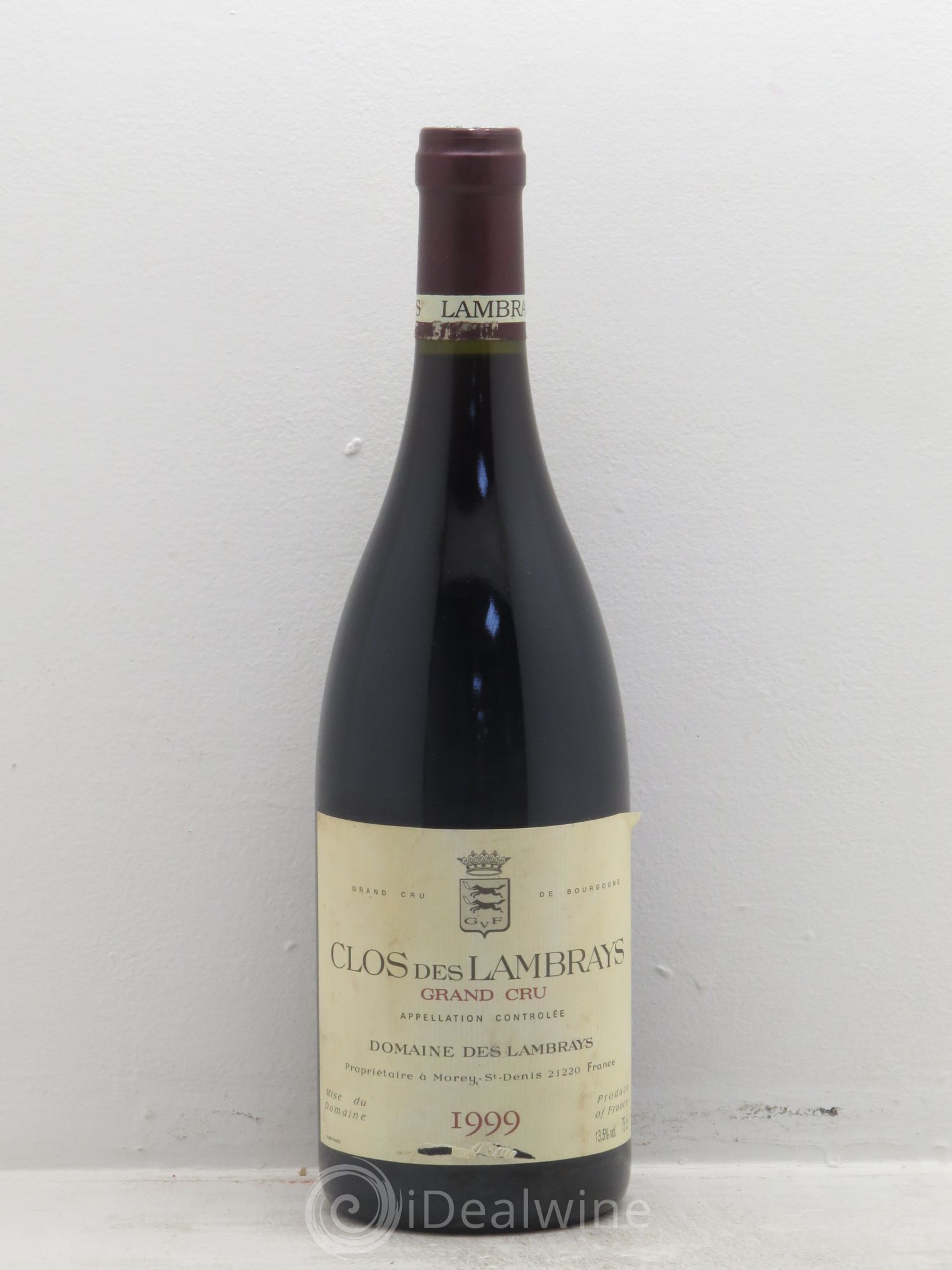 Clos des Lambrays Grand Cru Domaine des Lambrays 1999 - Lot de 1 bouteille - 0