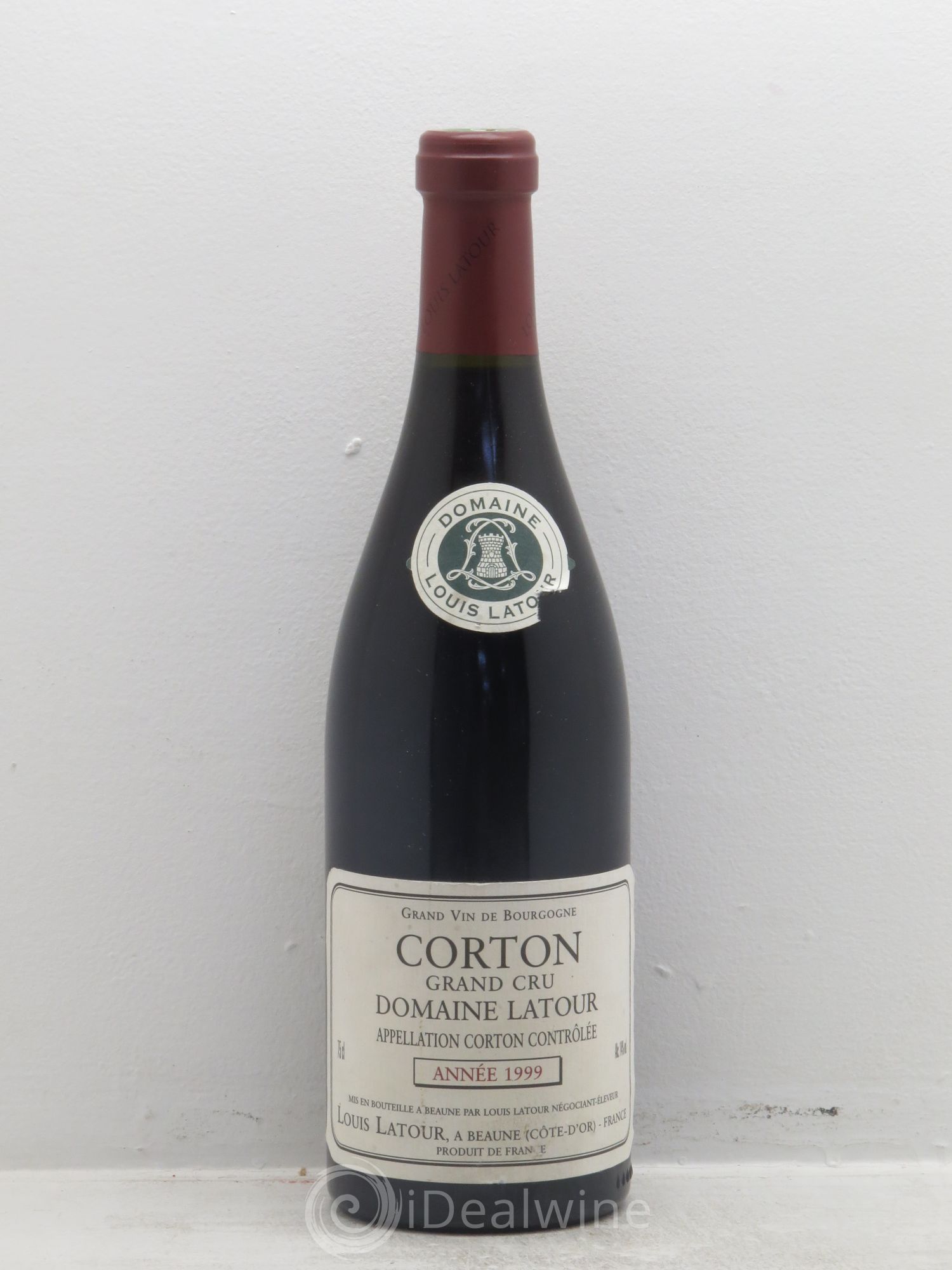 Corton Grand Cru Louis Latour 1999 - Lot de 1 bouteille - 0
