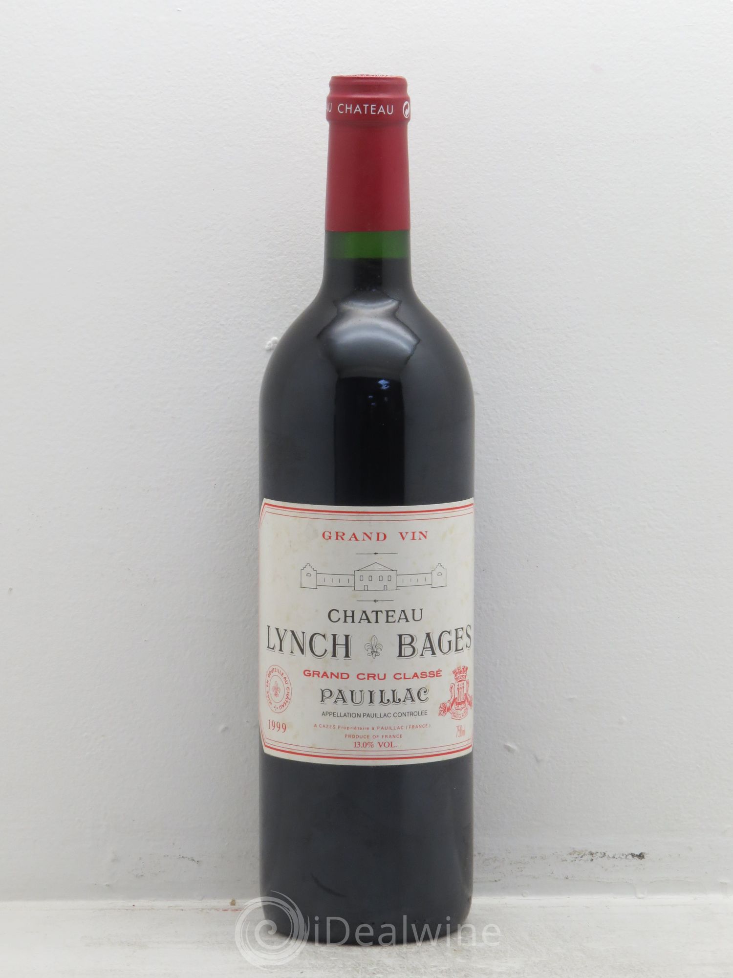 Château Lynch Bages 5ème Grand Cru Classé 1999 - Lot de 1 bouteille - 0