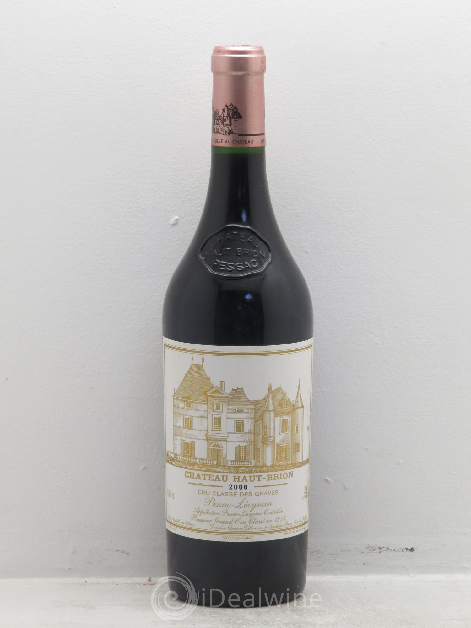Château Haut Brion 1er Grand Cru Classé 2000 - Lot de 1 bouteille - 0