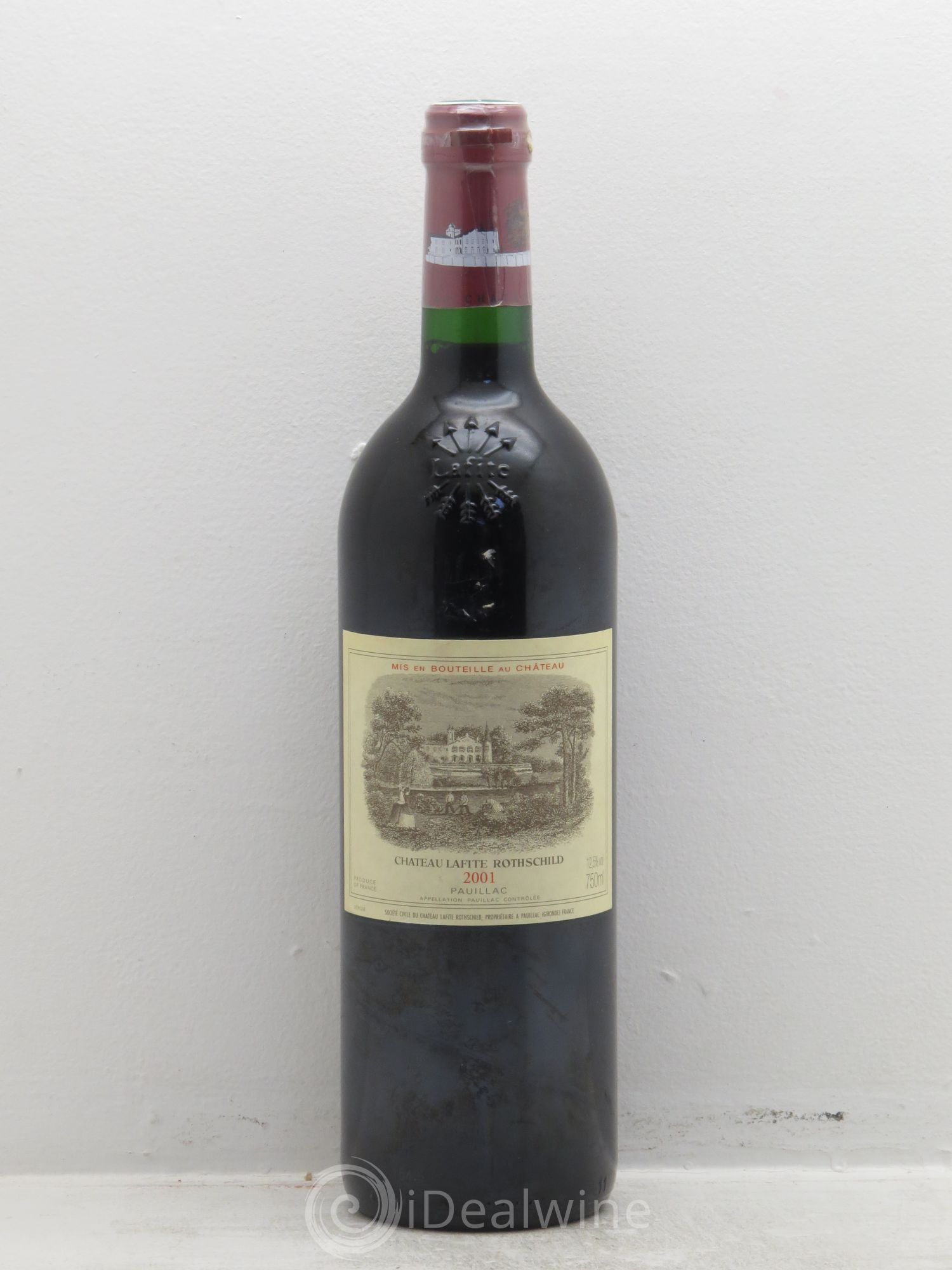 Château Lafite Rothschild 1er Grand Cru Classé 2001 - Lot de 1 bouteille - 0