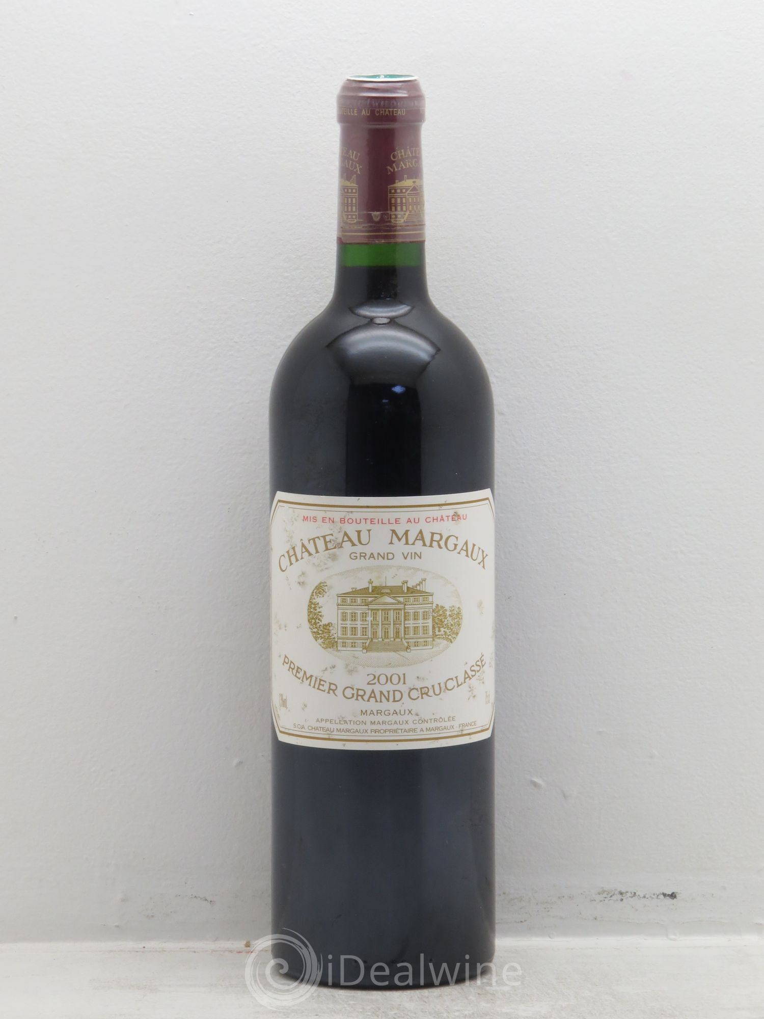 Château Margaux 1er Grand Cru Classé 2001 - Lot de 1 bouteille - 0