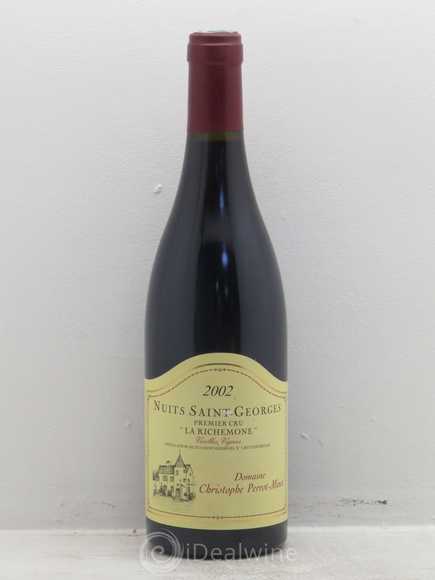 Nuits-Saint-Georges 1er Cru La Richemone Vieilles Vignes Perrot-Minot 2002 - Lot de 1 bouteille - 0