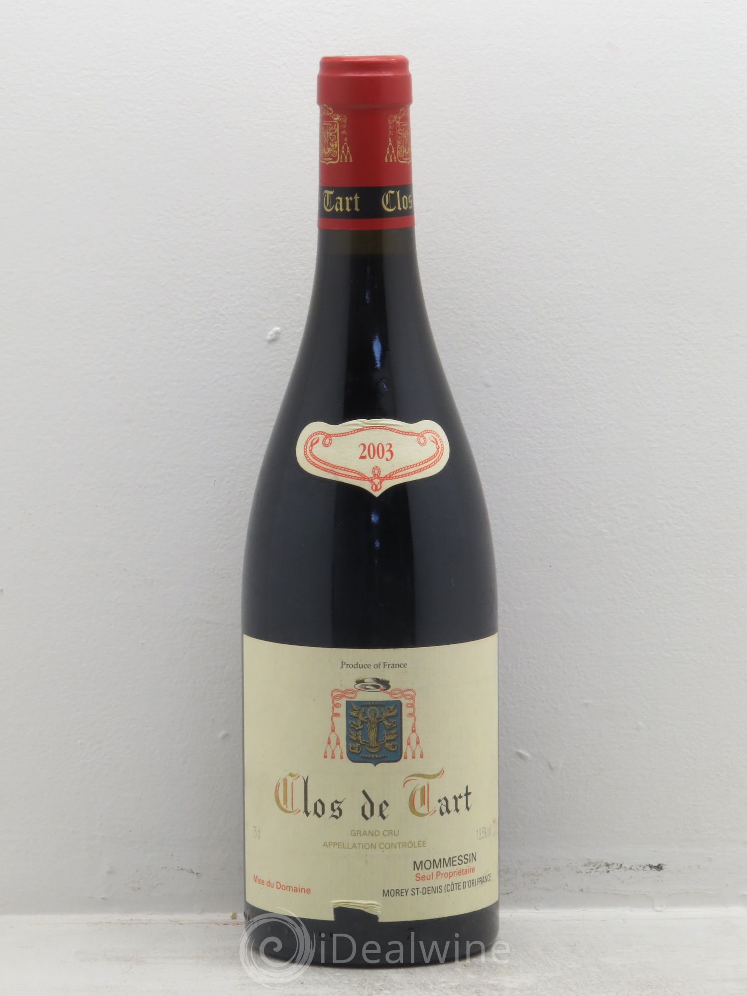 Clos de Tart Grand Cru Clos de Tart 2003 - Lot de 1 bouteille - 0