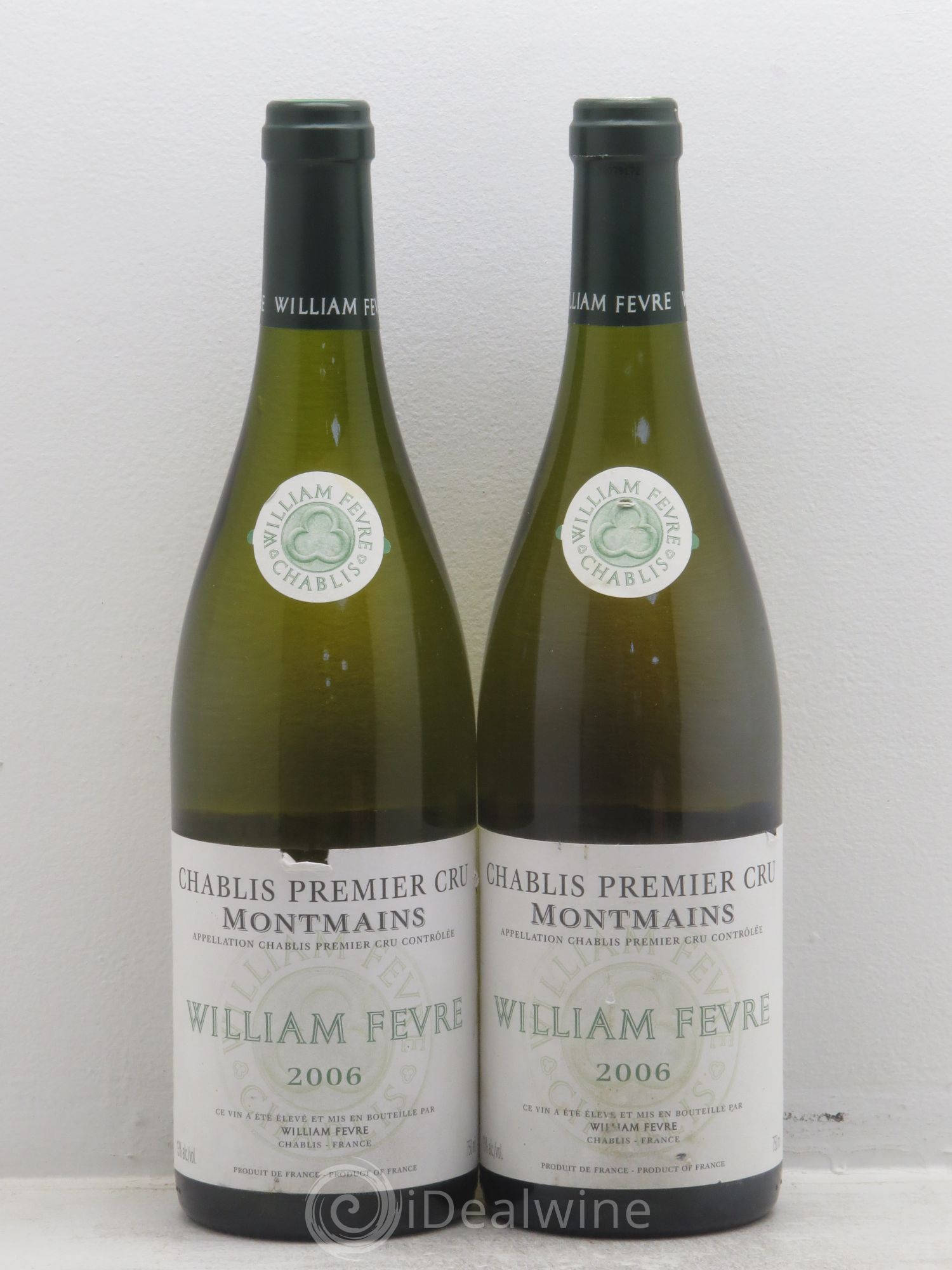 Chablis 1er Cru Montmains William Fèvre 2006 - Lot de 2 bouteilles - 0