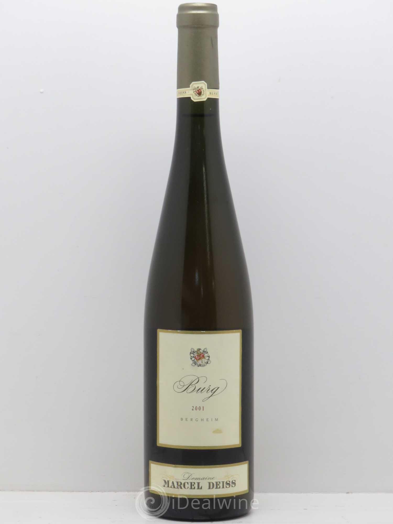 Alsace Burg Marcel Deiss (Domaine) 2001 - Lot de 1 bouteille - 0