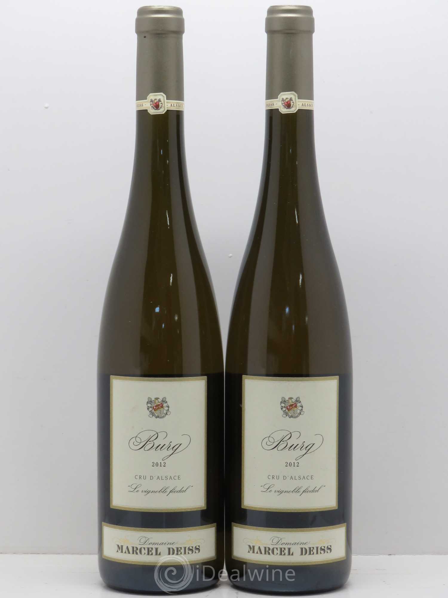 Alsace Burg Marcel Deiss (Domaine) 2012 - Lot de 2 bouteilles - 0