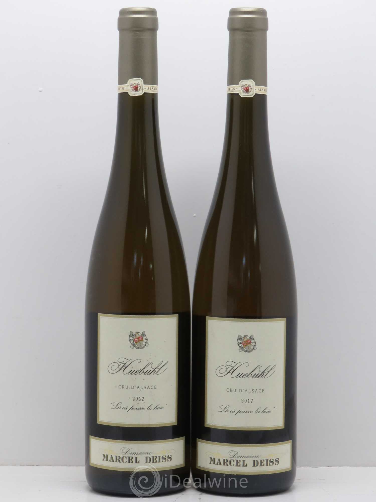 Alsace Huebuhl Marcel Deiss (Domaine) 2012 - Lot de 2 bouteilles - 0