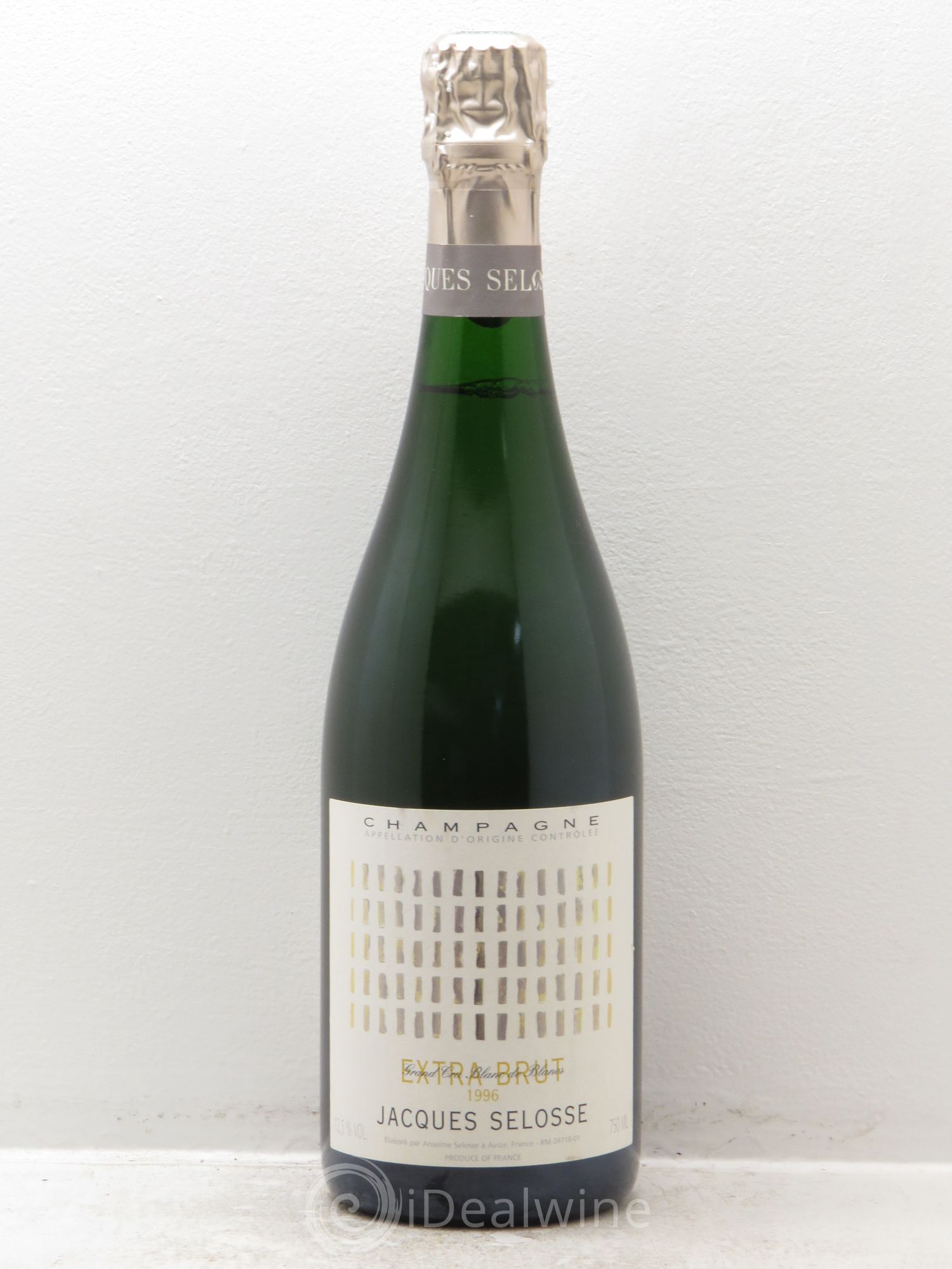 Blanc de Blancs Grand Cru Extra-Brut Jacques Selosse 1996 - Lot de 1 bouteille - 0