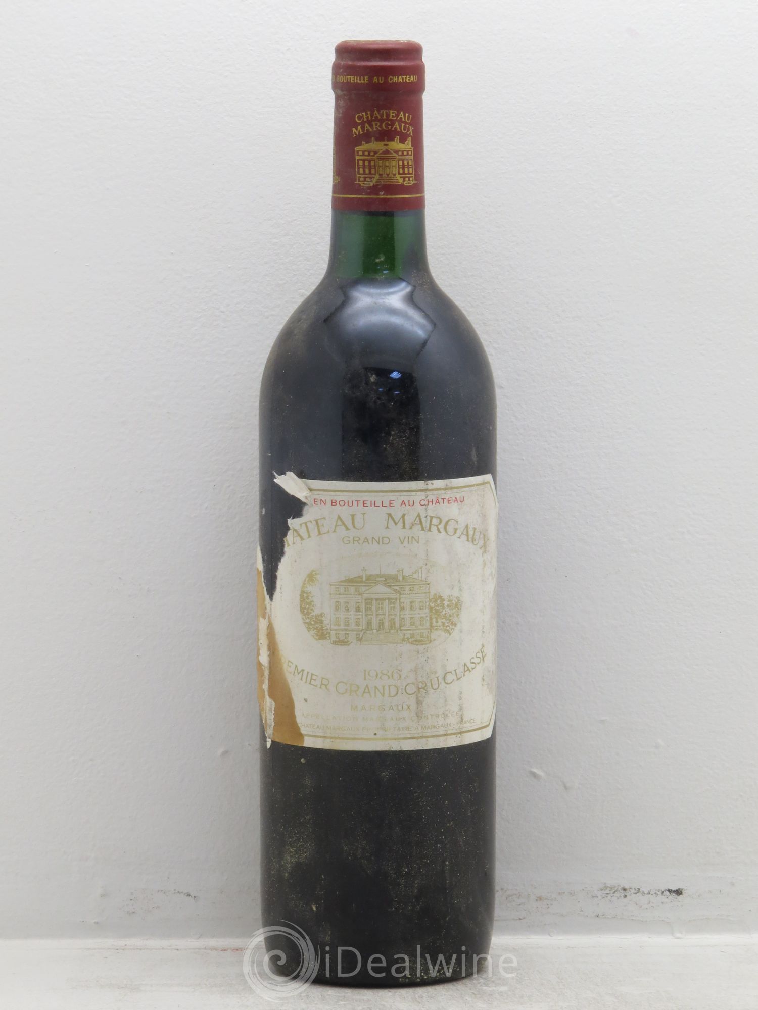 Château Margaux 1er Grand Cru Classé (sans prix de réserve) 1986 - Lot de 1 bouteille - 0