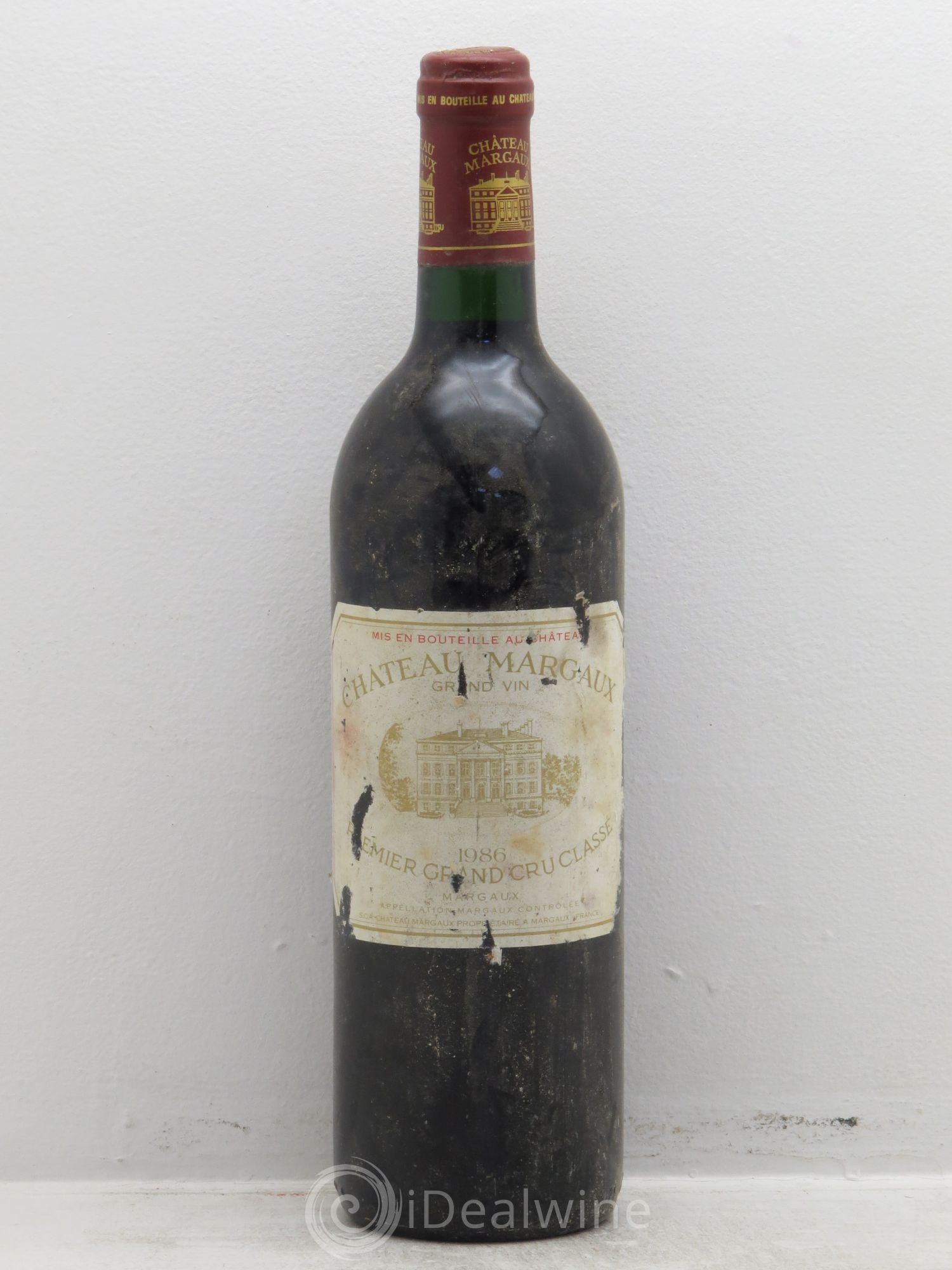 Château Margaux 1er Grand Cru Classé 1986 - Lot de 1 bouteille - 0