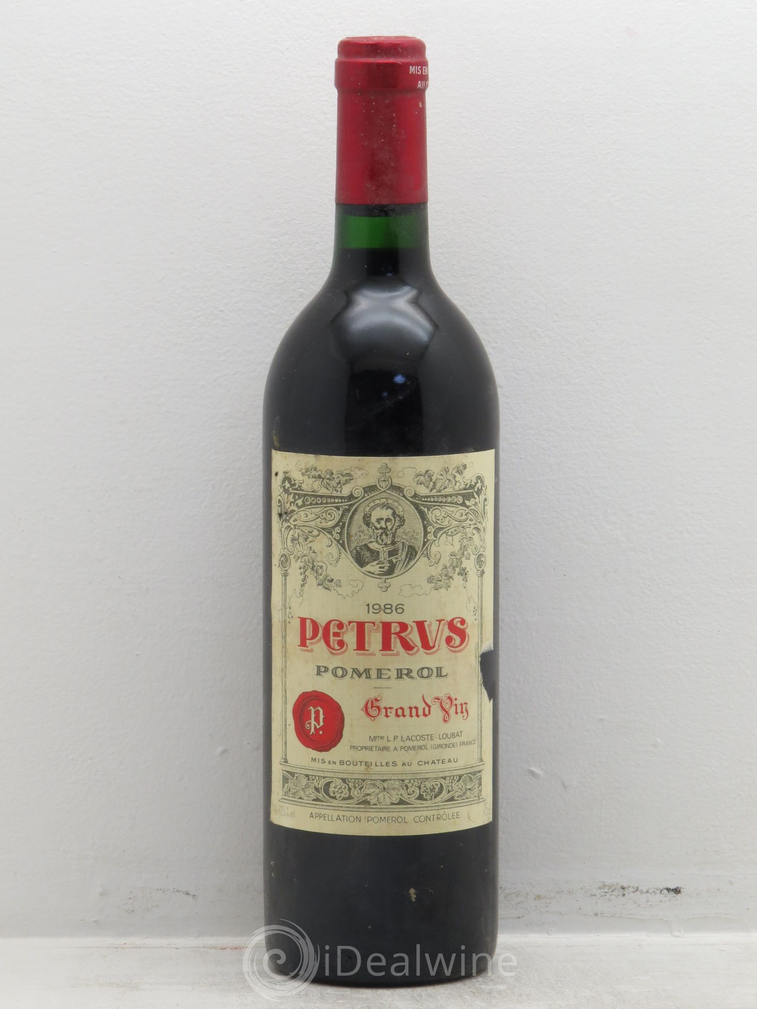 Petrus 1986 - Lot de 1 bouteille - 0