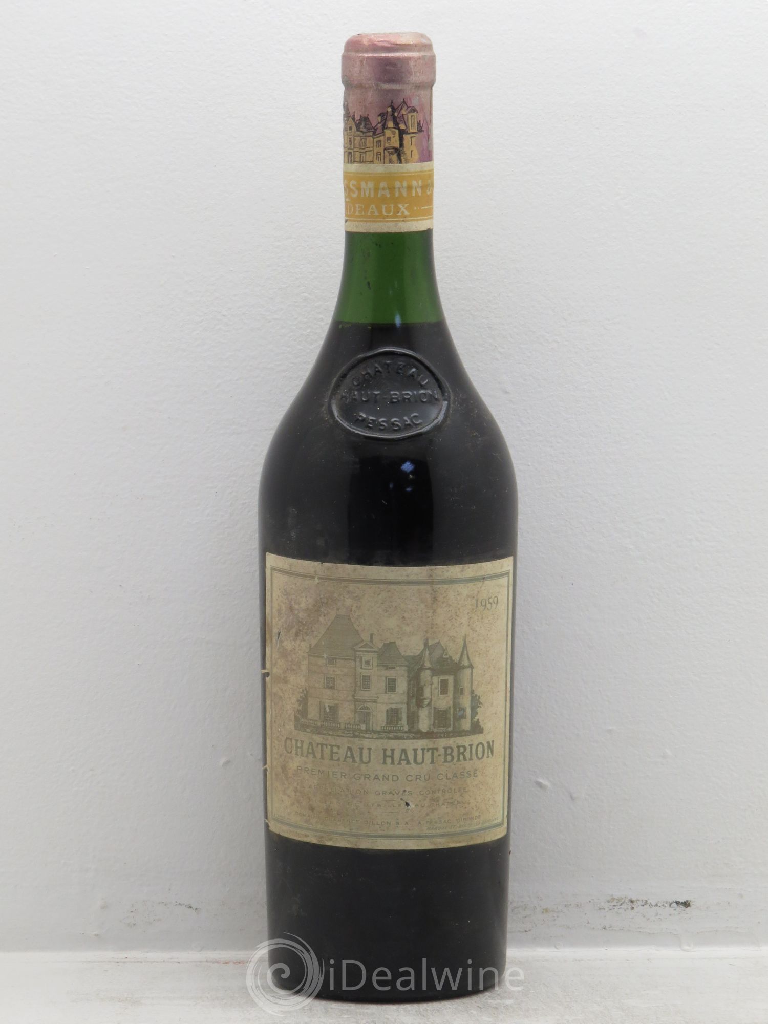 Château Haut Brion 1er Grand Cru Classé 1959 - Lot de 1 bouteille - 0