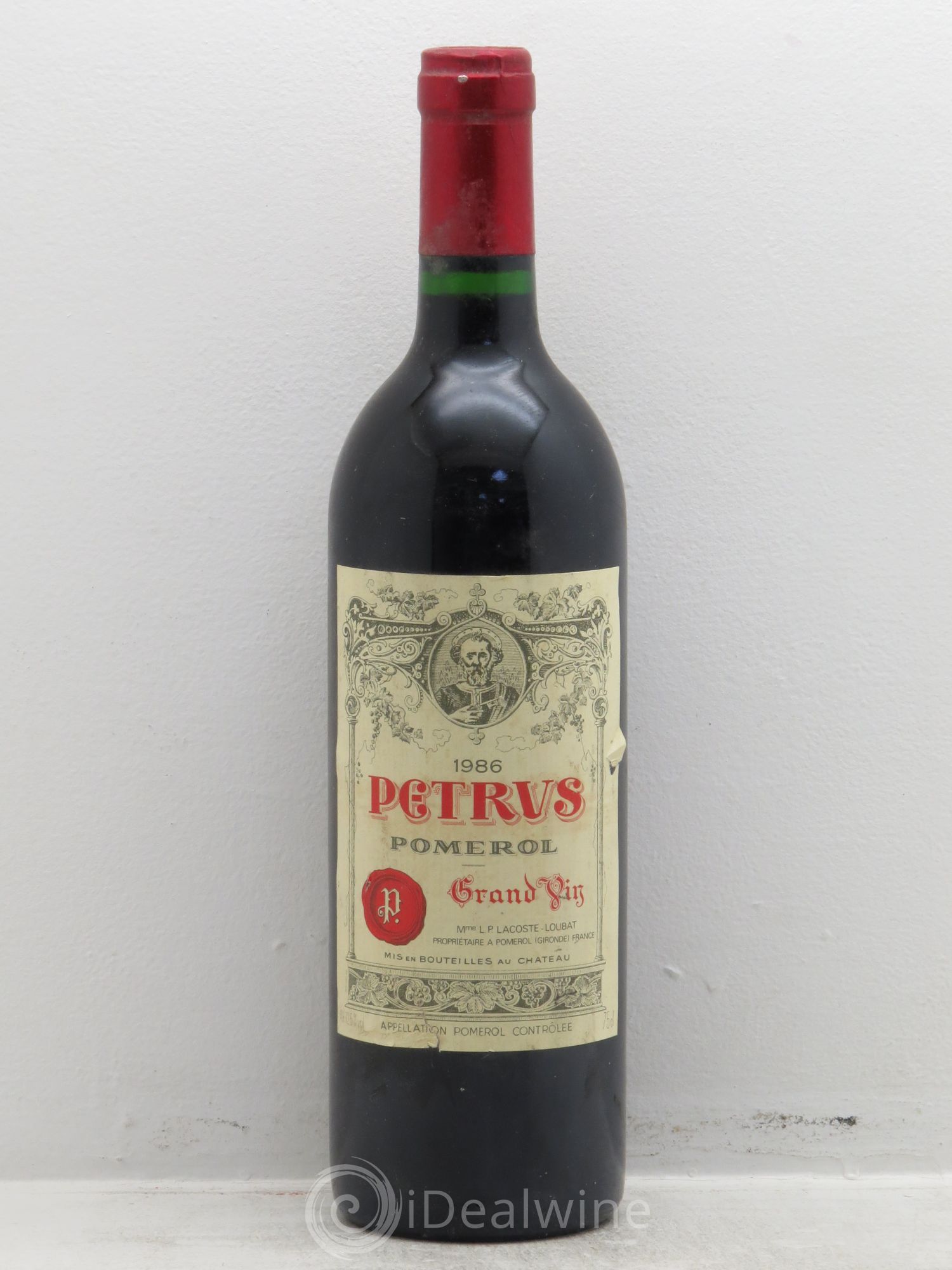 Petrus 1986 - Lot de 1 bouteille - 0