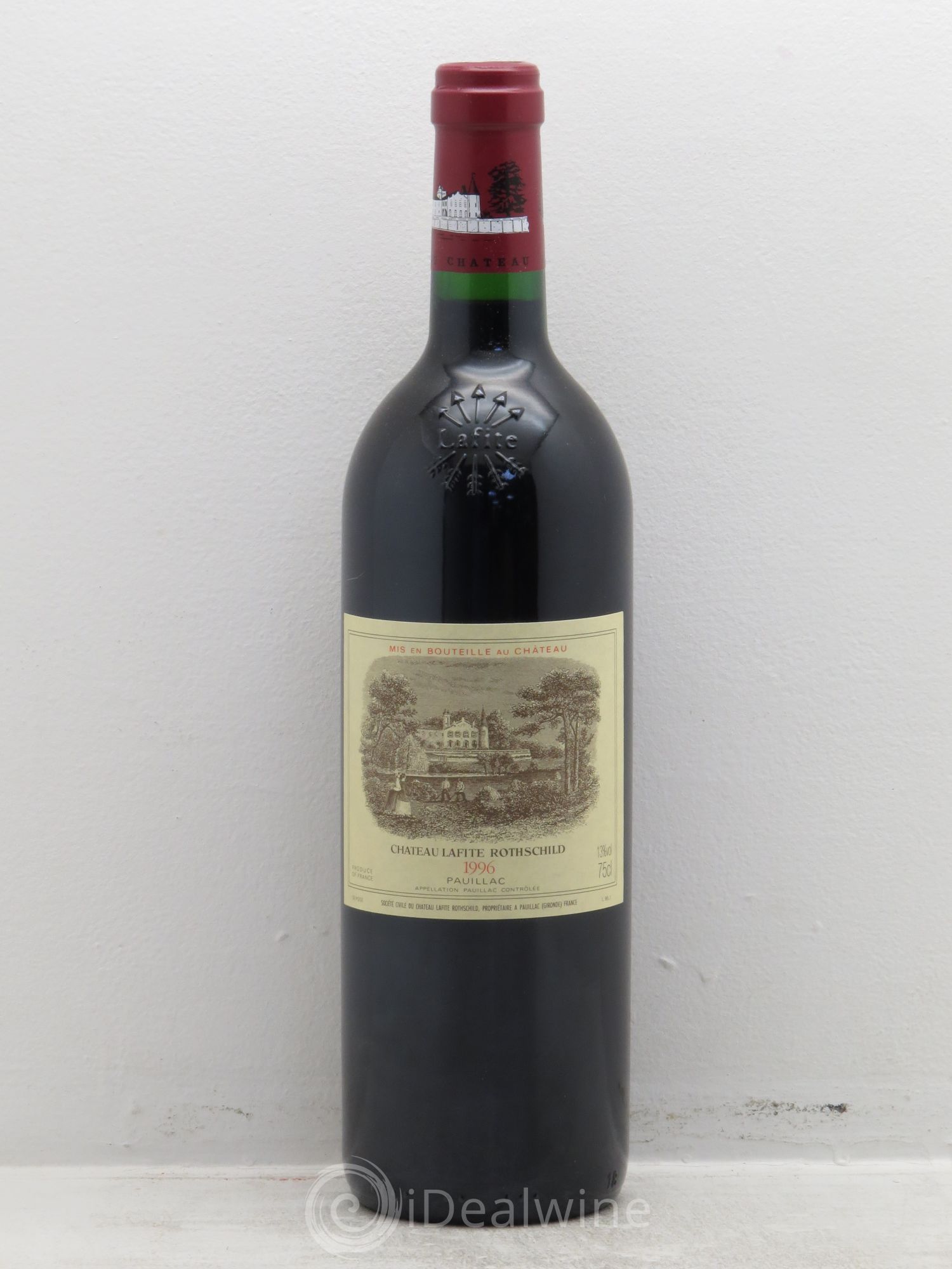 Château Lafite Rothschild 1er Grand Cru Classé 1996 - Lot de 1 bouteille - 0