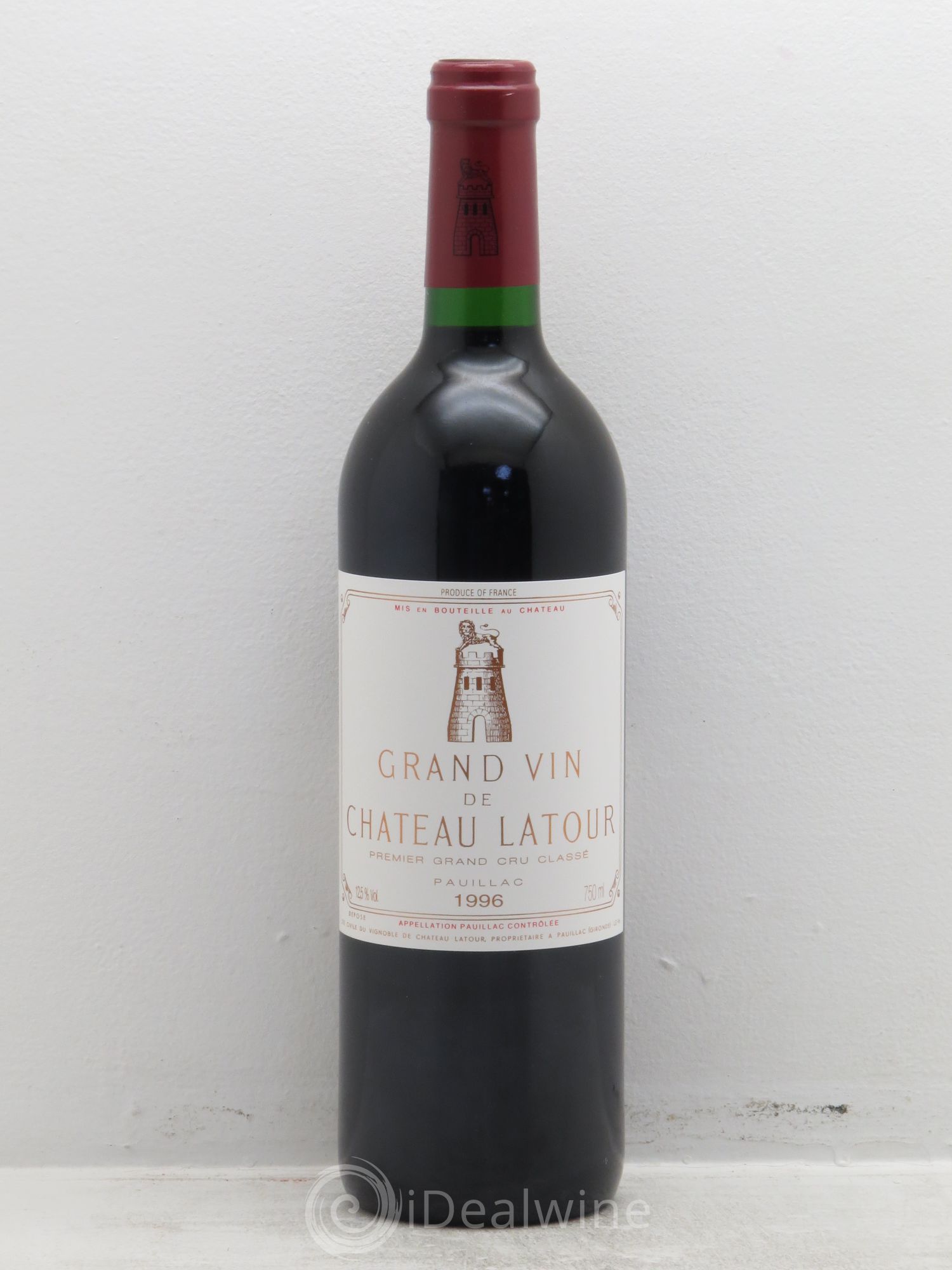 Château Latour 1er Grand Cru Classé (sans prix de réserve) 1996 - Lot de 1 bouteille - 0