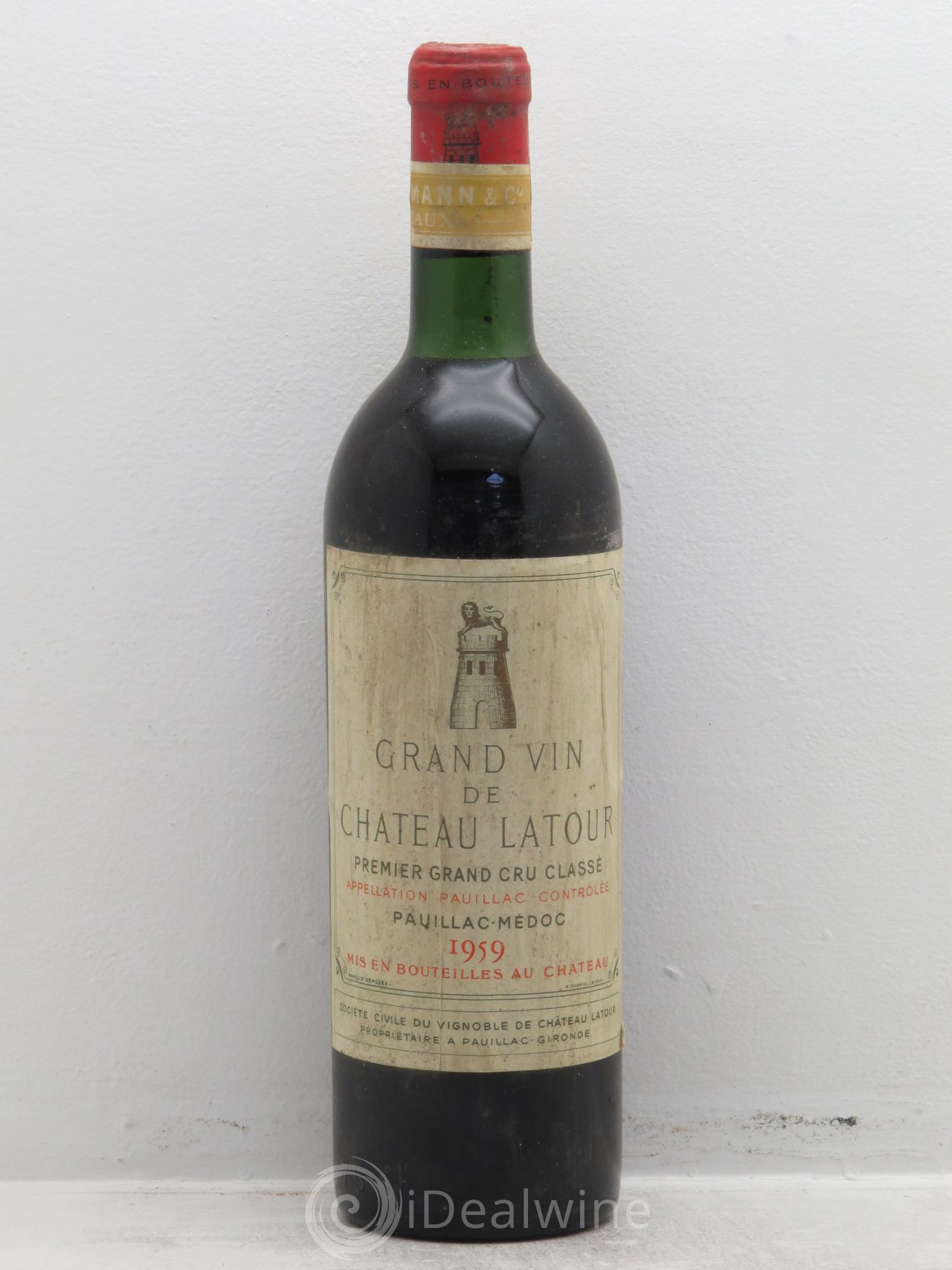 Château Latour 1er Grand Cru Classé 1959 - Lot de 1 bouteille - 0