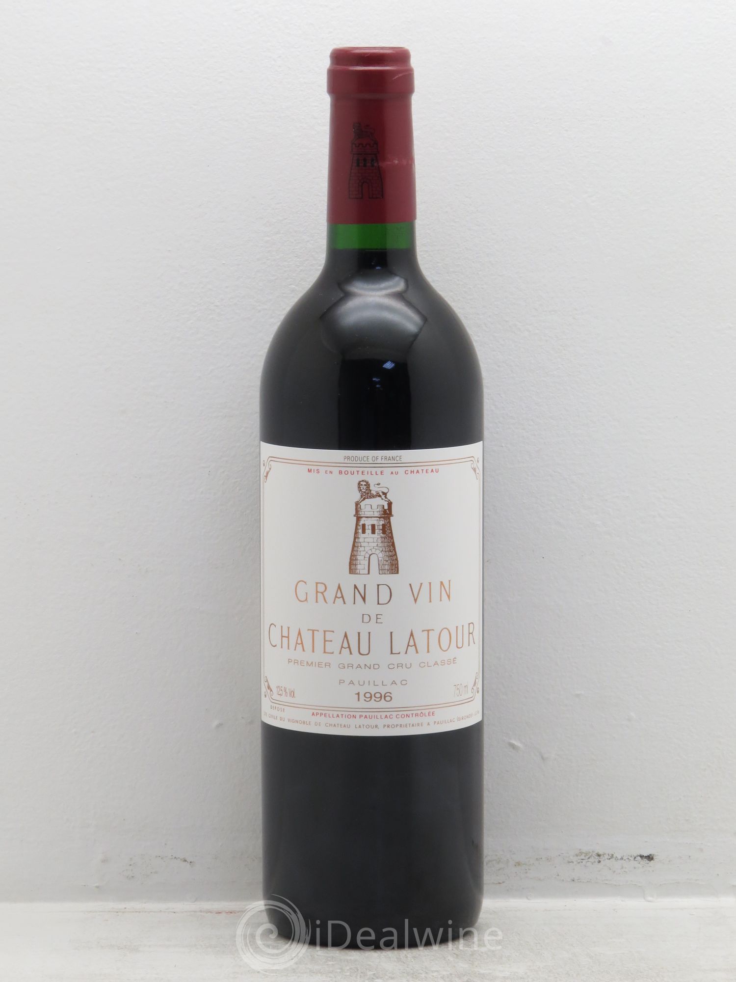 Château Latour 1er Grand Cru Classé (sans prix de réserve) 1996 - Lot de 1 bouteille - 0