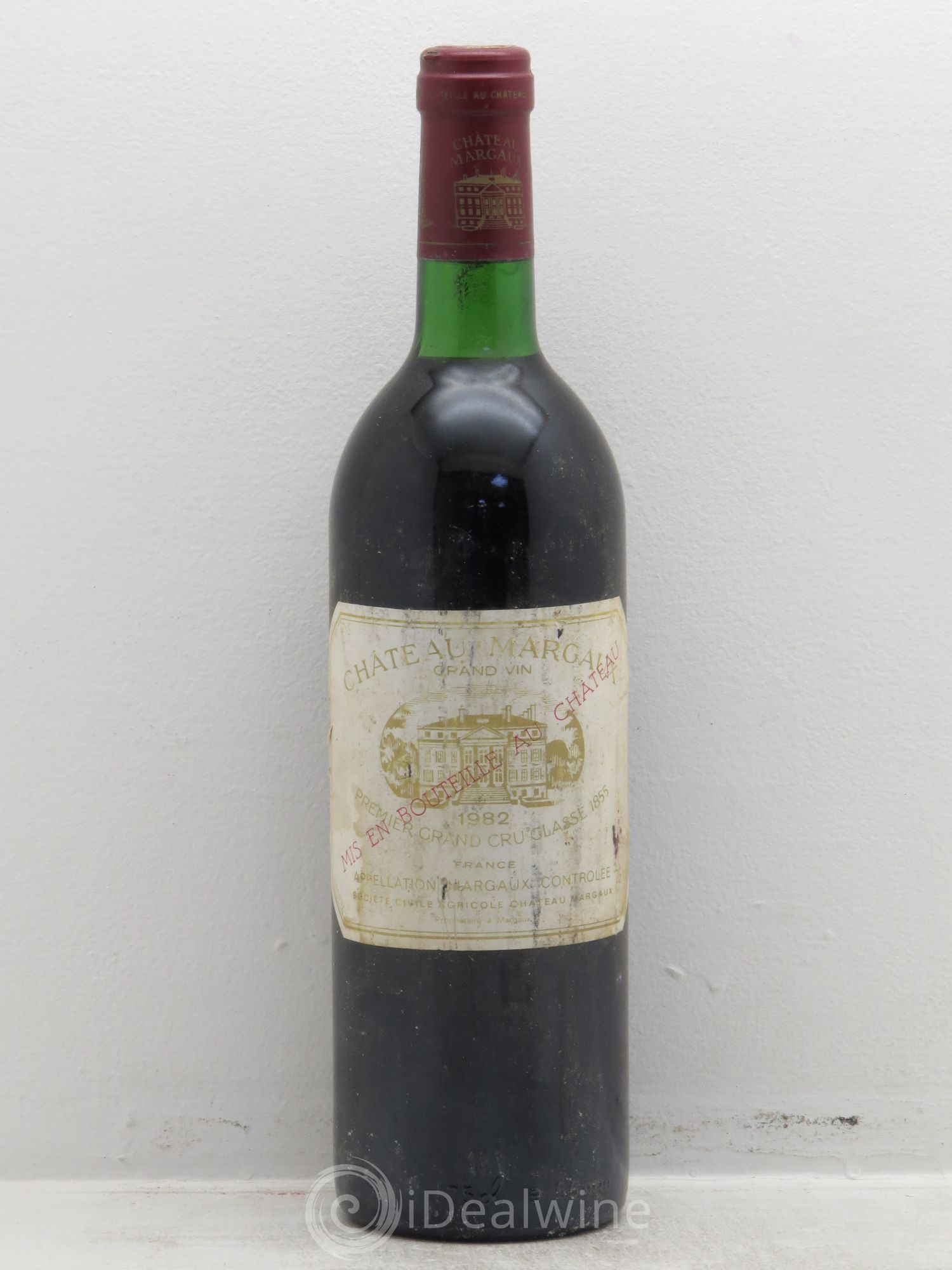 Château Margaux 1er Grand Cru Classé 1982 - Lot de 1 bouteille - 0
