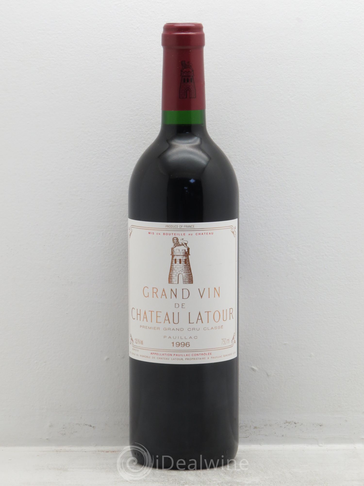 Château Latour 1er Grand Cru Classé 1996 - Lot de 1 bouteille - 0