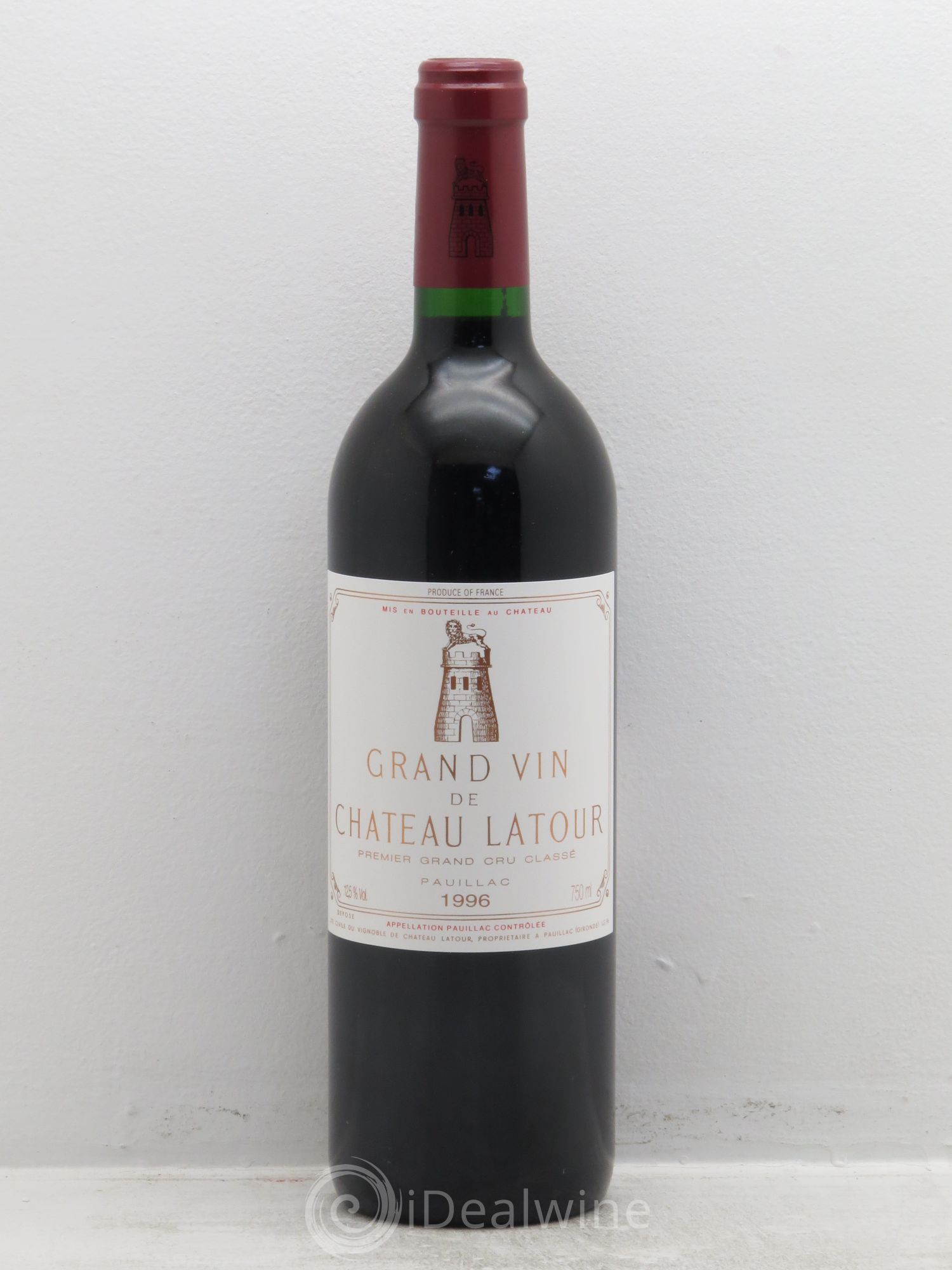 Château Latour 1er Grand Cru Classé (sans prix de réserve) 1996 - Lot de 1 bouteille - 0