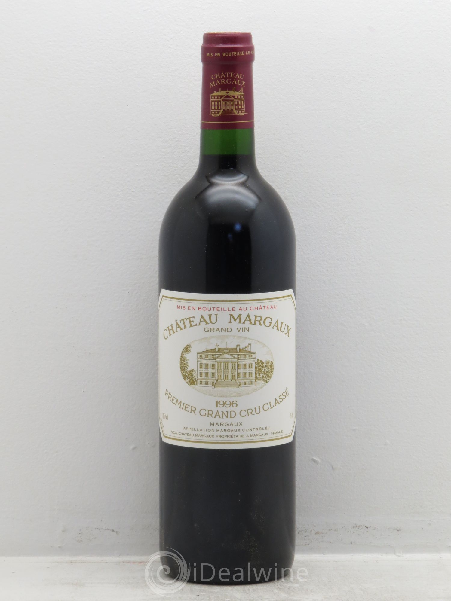 Château Margaux 1er Grand Cru Classé 1996 - Lot de 1 bouteille - 0