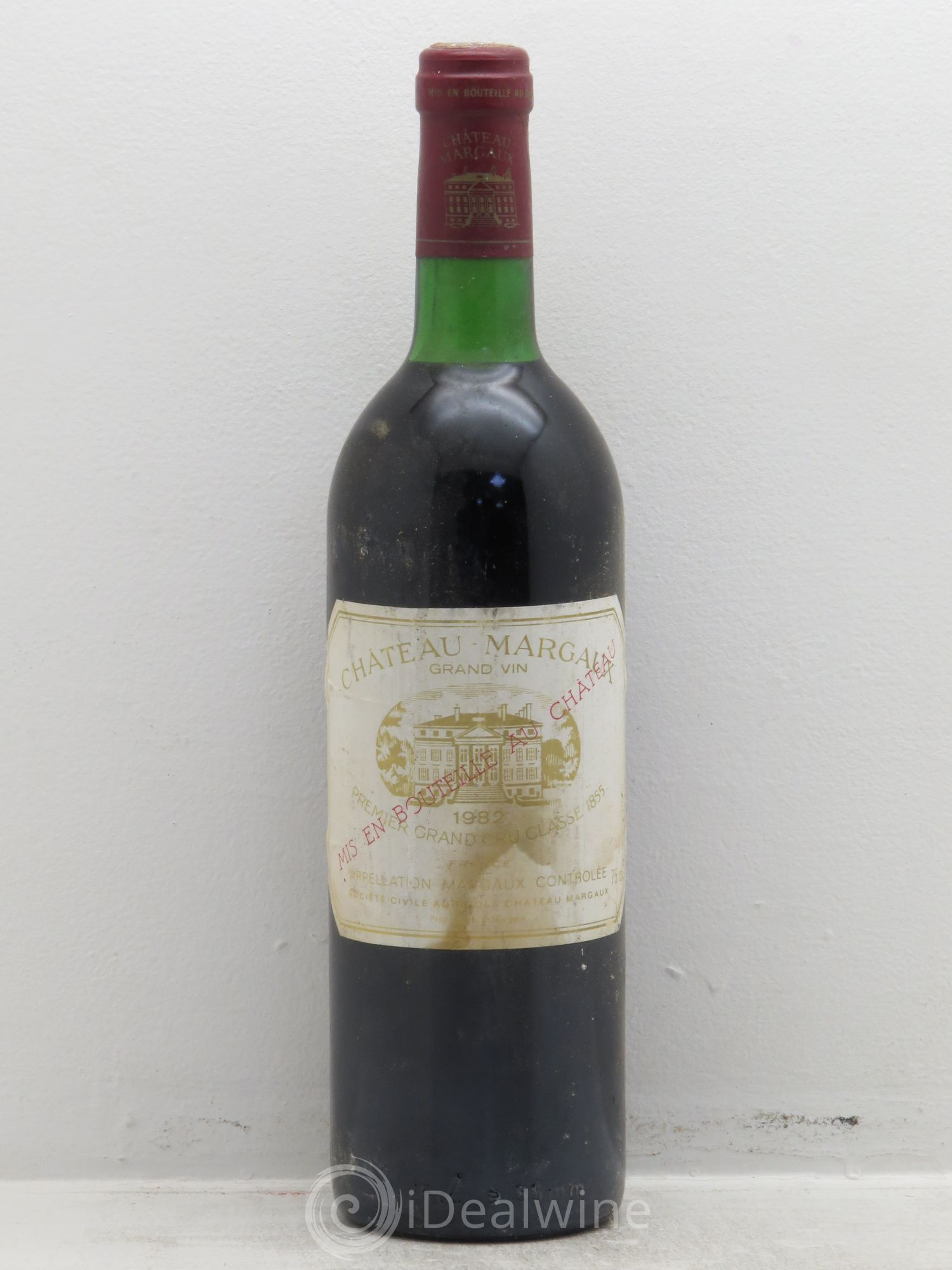 Château Margaux 1er Grand Cru Classé 1982 - Lot de 1 bouteille - 0