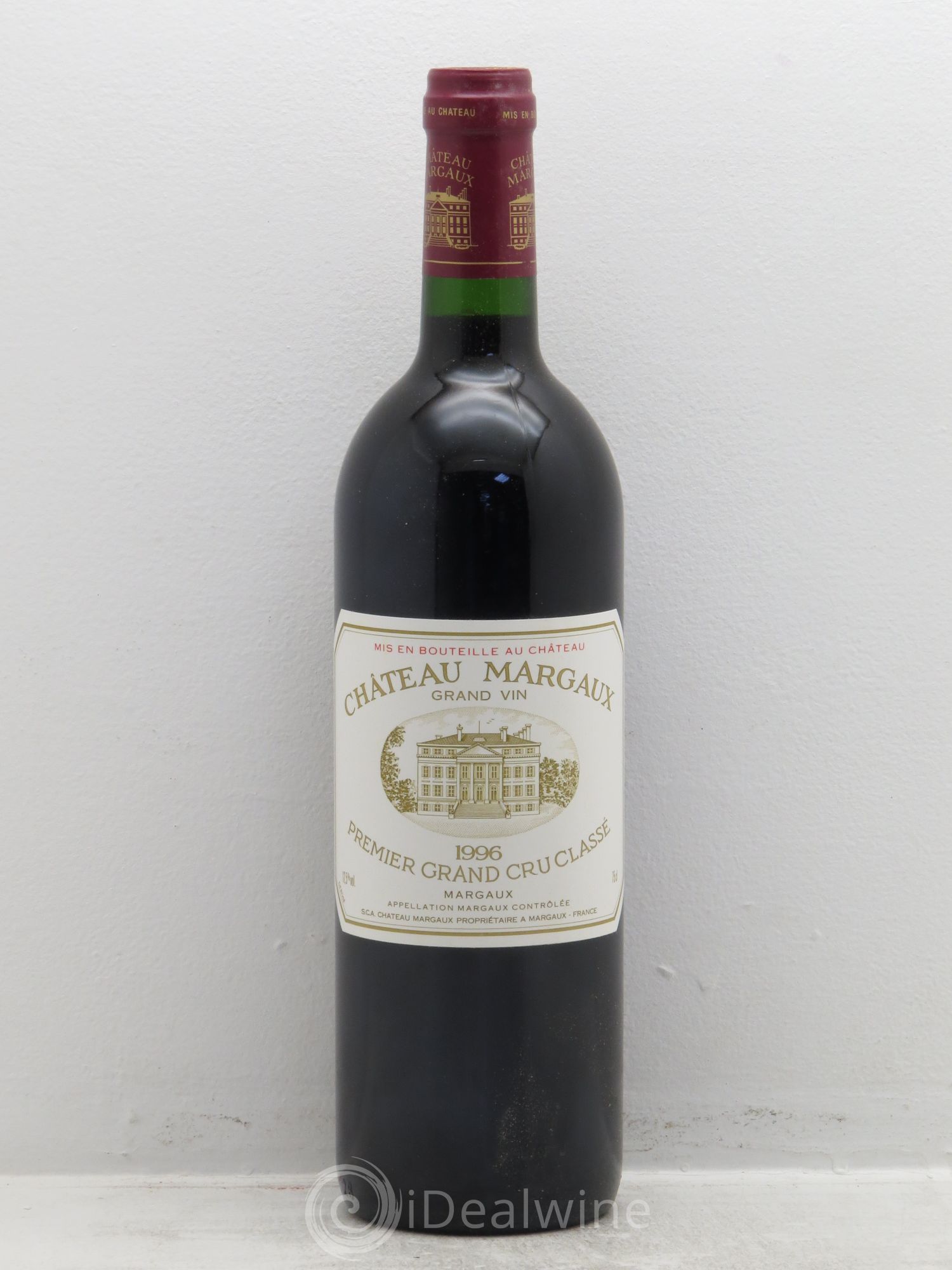 Château Margaux 1er Grand Cru Classé 1996 - Lot de 1 bouteille - 0
