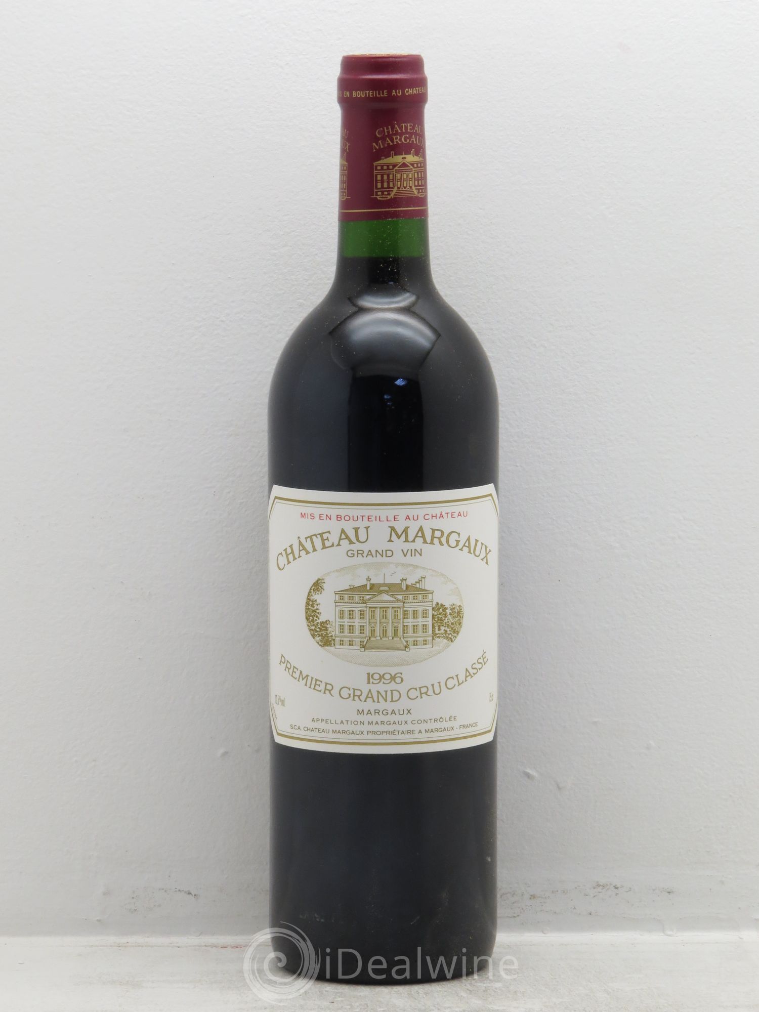 Château Margaux 1er Grand Cru Classé 1996 - Lot de 1 bouteille - 0