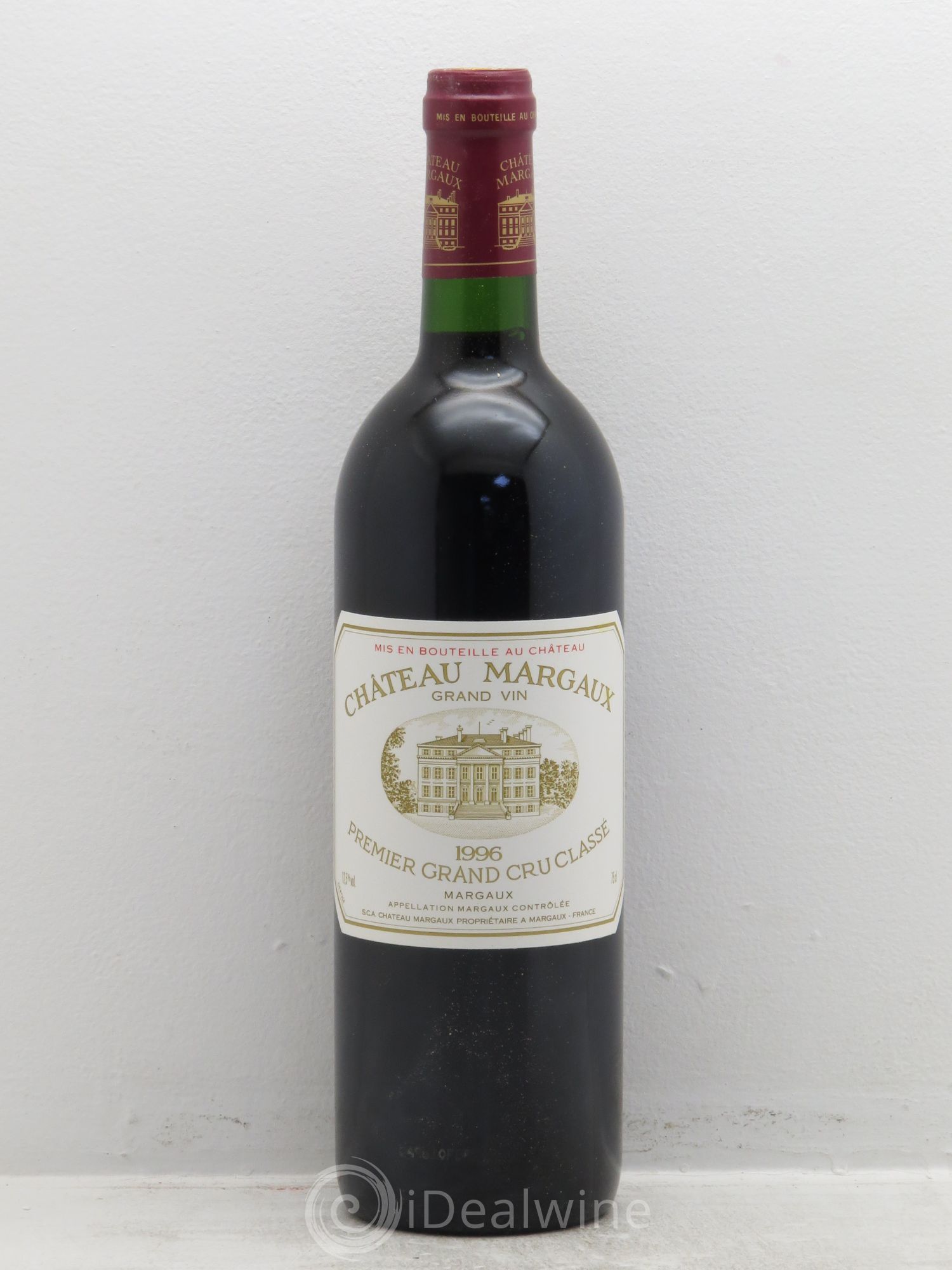 Château Margaux 1er Grand Cru Classé 1996 - Lot de 1 bouteille - 0