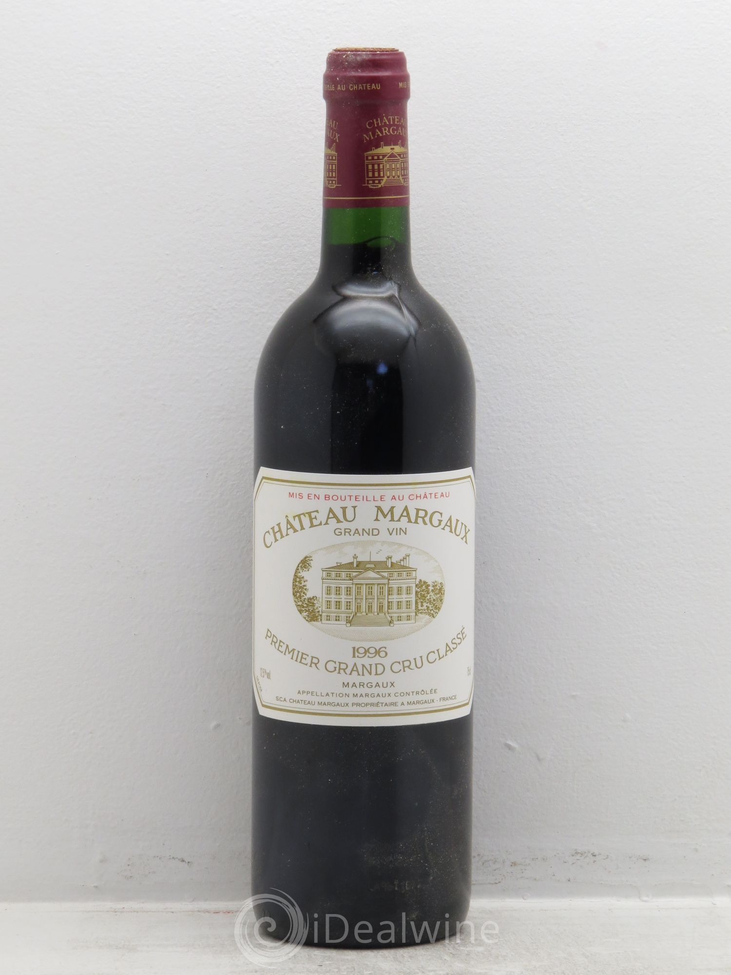 Château Margaux 1er Grand Cru Classé 1996 - Lot de 1 bouteille - 0