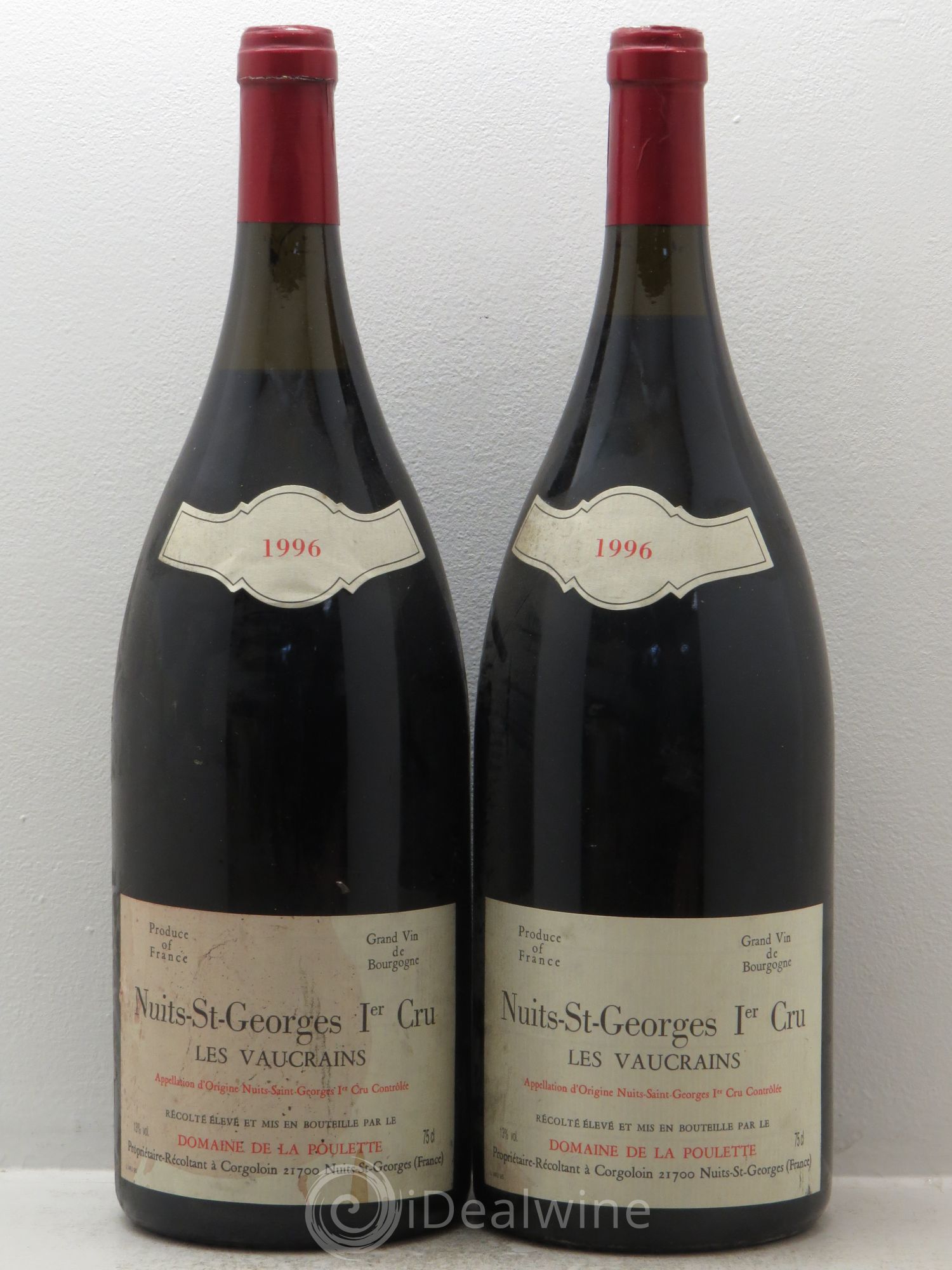 Nuits-Saint-Georges 1er Cru 1996 - Lot de 2 magnums - 0