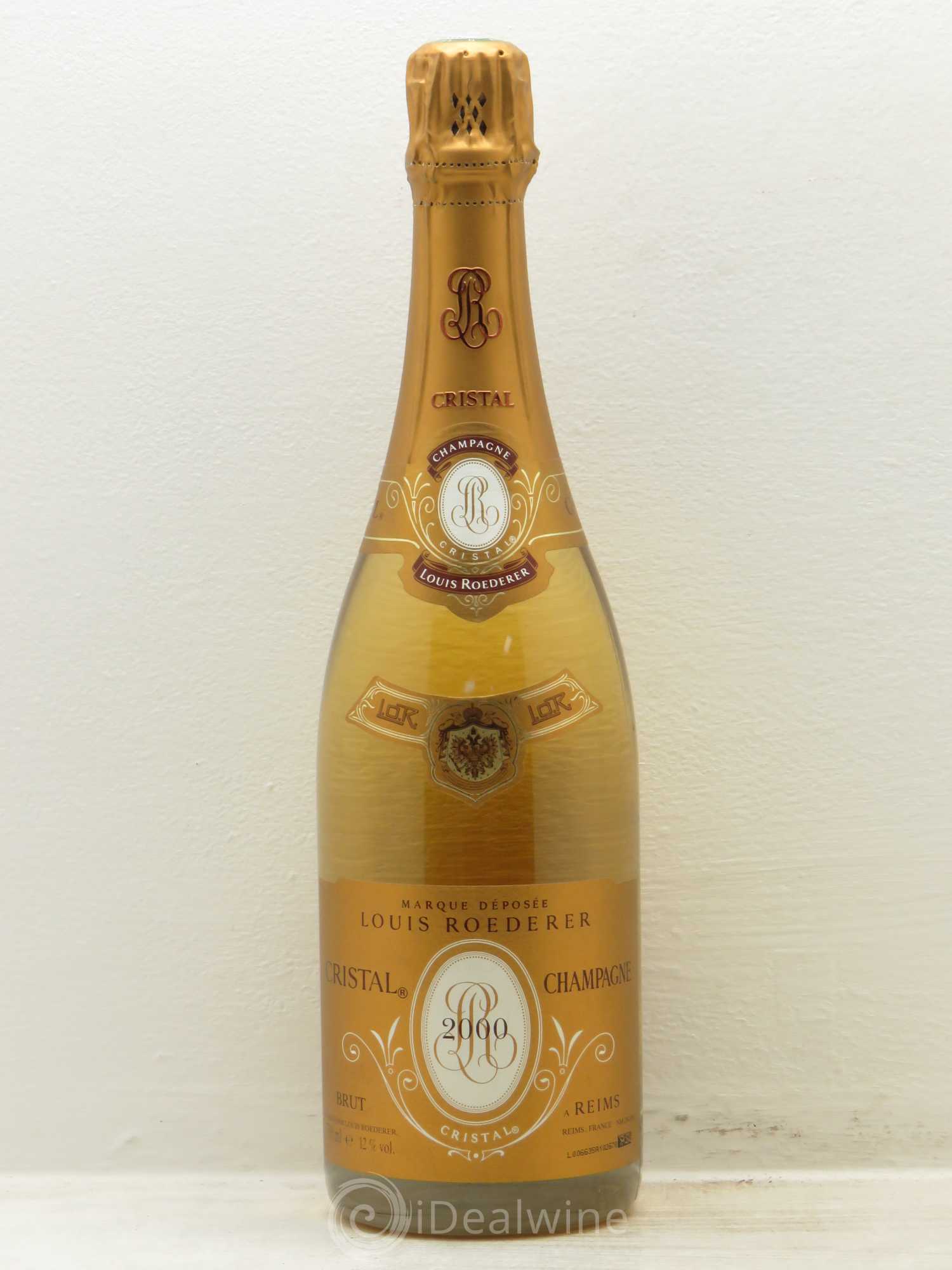 Cristal Louis Roederer 2000 - Lot de 1 bouteille - 0
