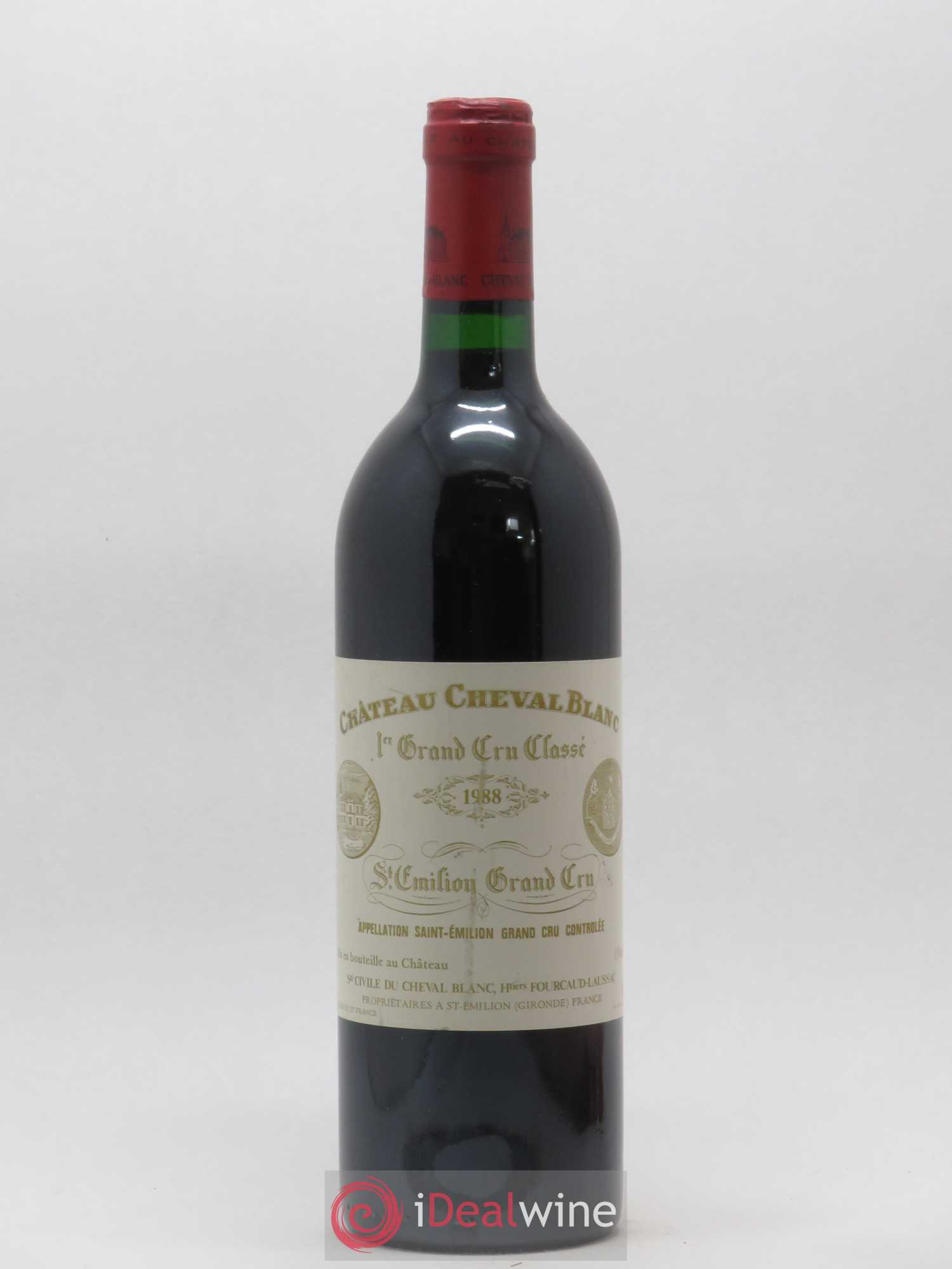 Château Cheval Blanc 1er Grand Cru Classé A 1988 - Lot de 1 bouteille - 0